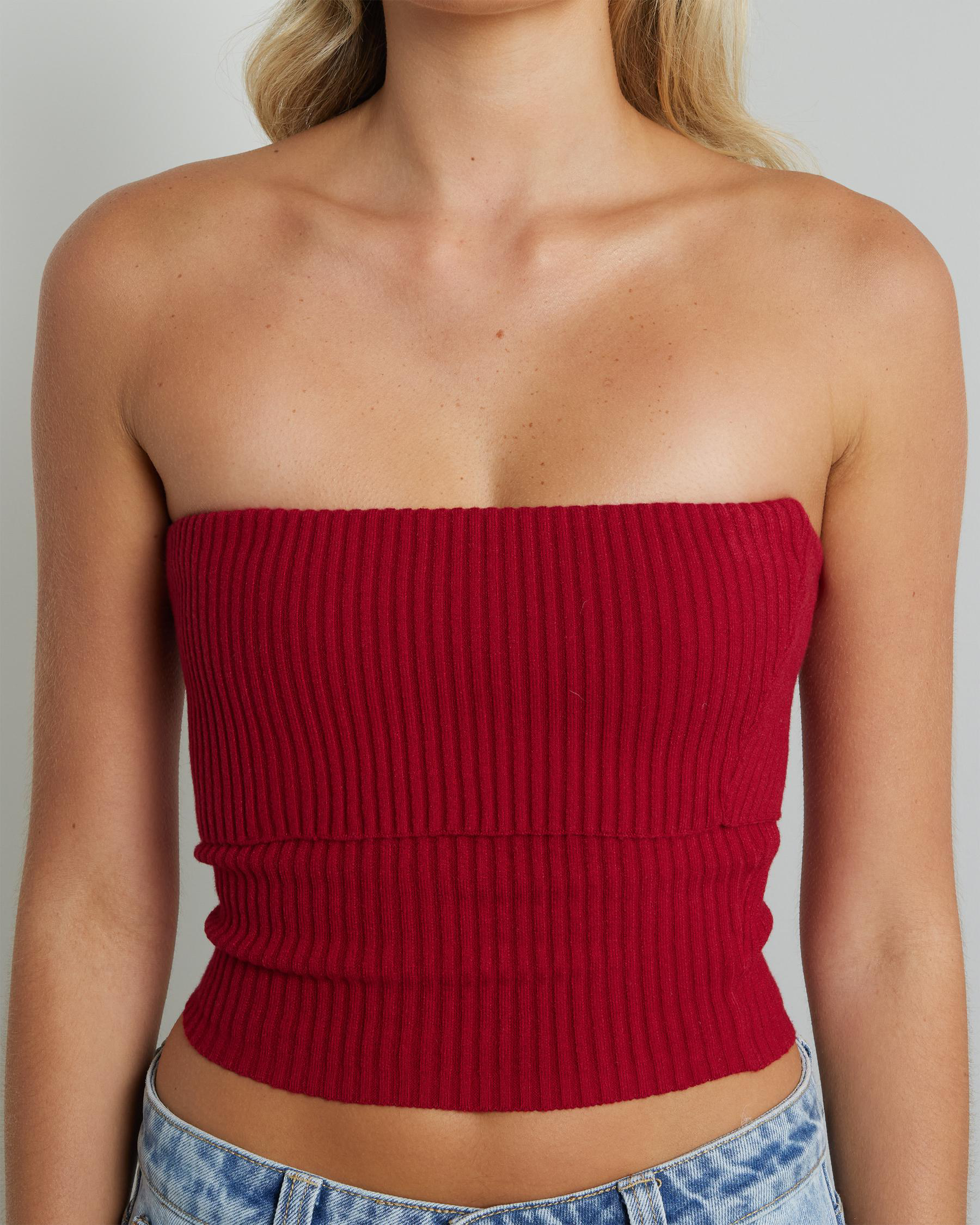 Emma Knit Tube Top