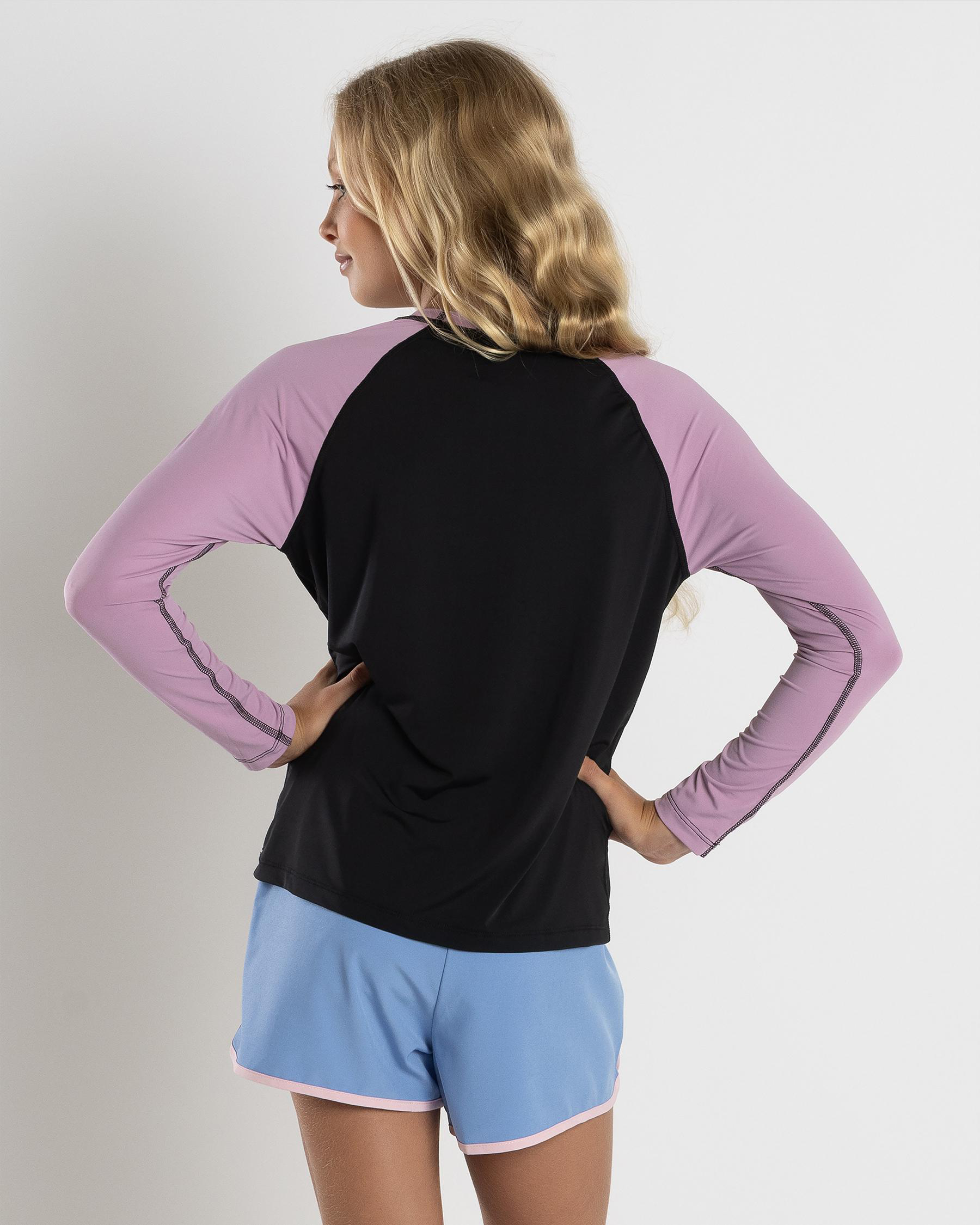 Vibes Fill Long Sleeve Rash Vest