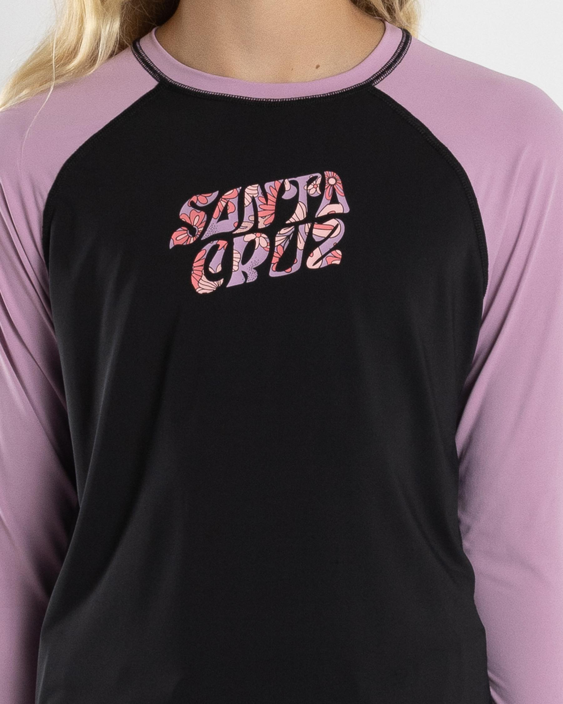 Vibes Fill Long Sleeve Rash Vest