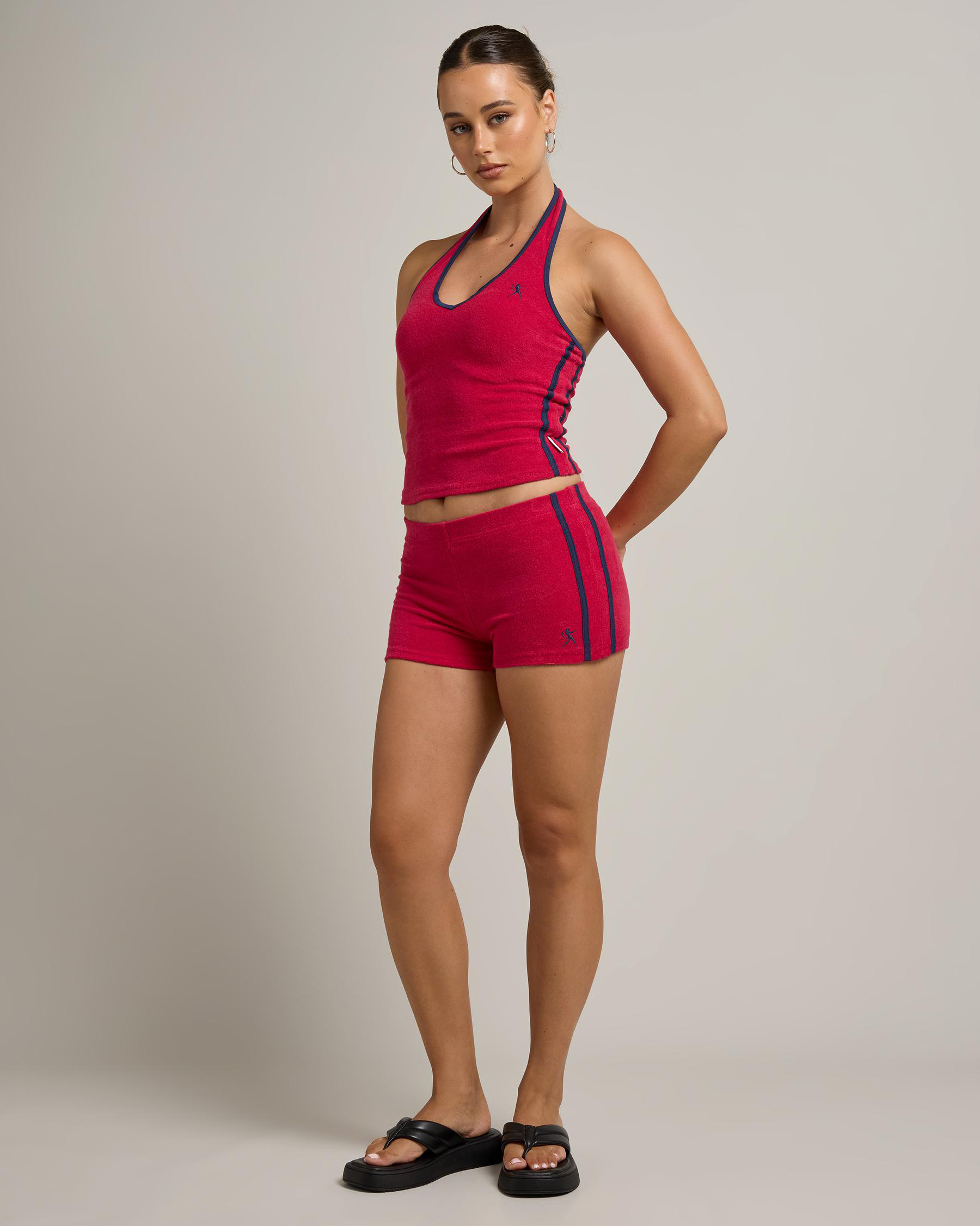 Bodhi Towelling Booty Shorts