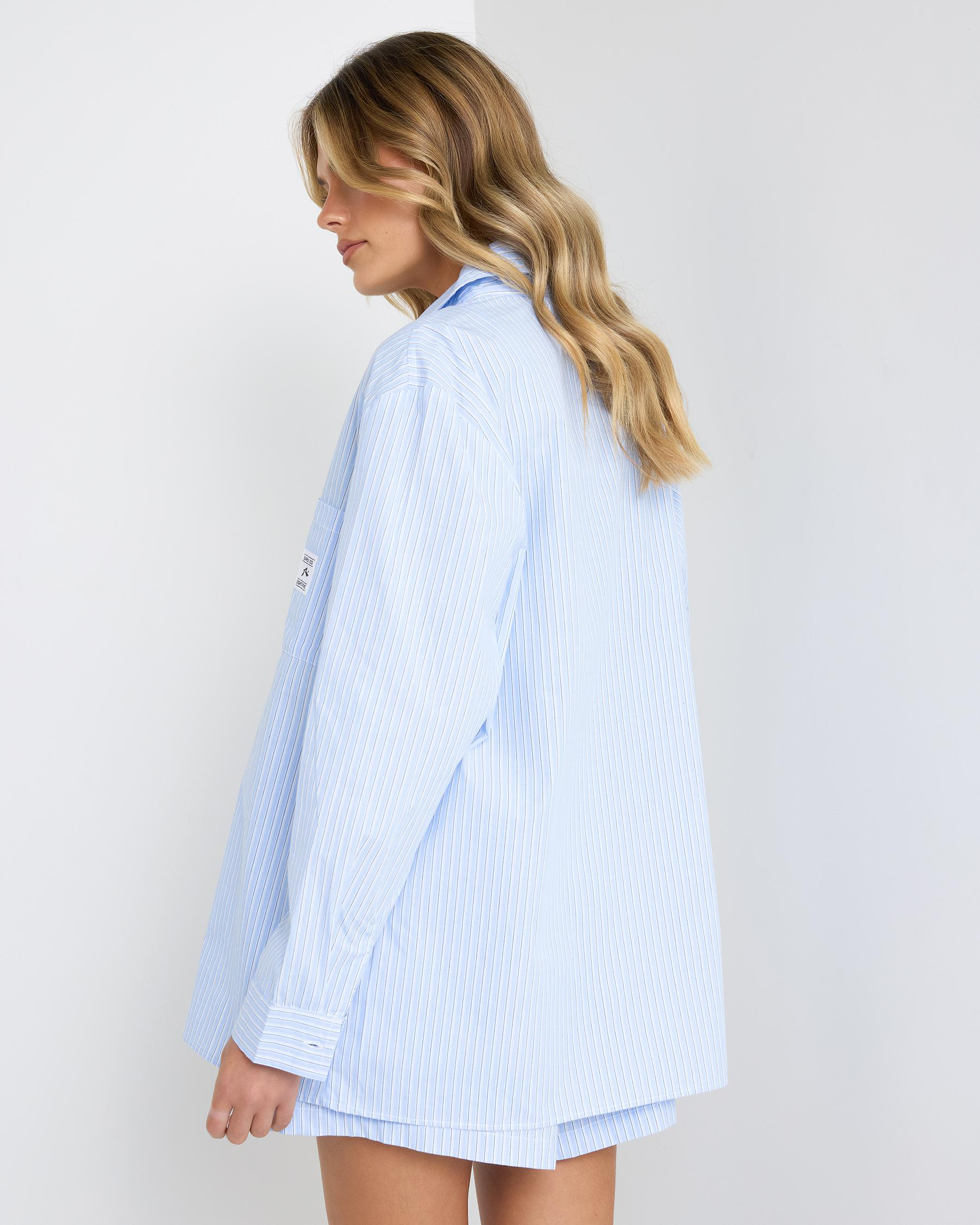 Ava Stripe Oversized Shirt