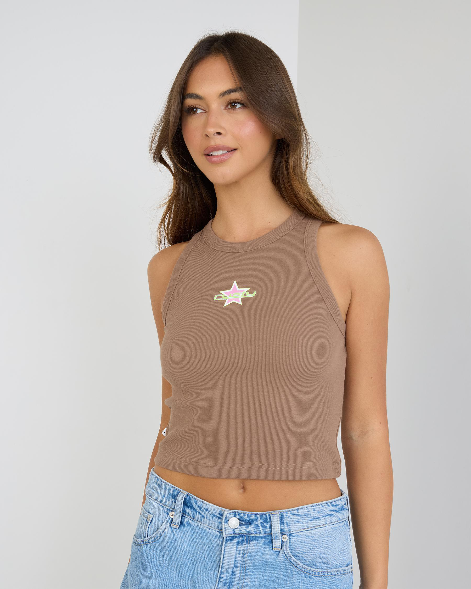 Starry Eyed Skimmer Tank Top