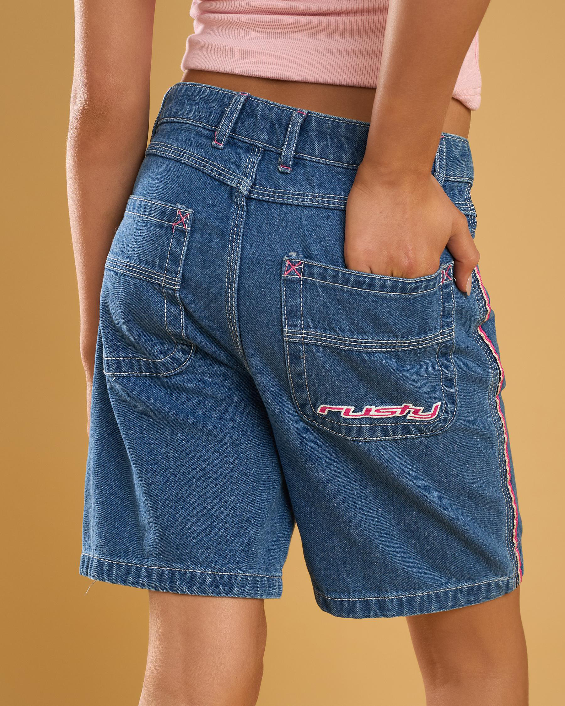 Flip Low Rise Wide Leg Jorts