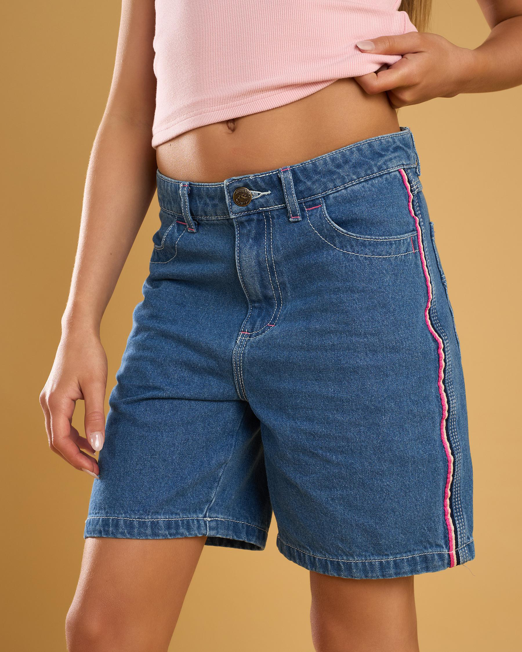 Flip Low Rise Wide Leg Jorts