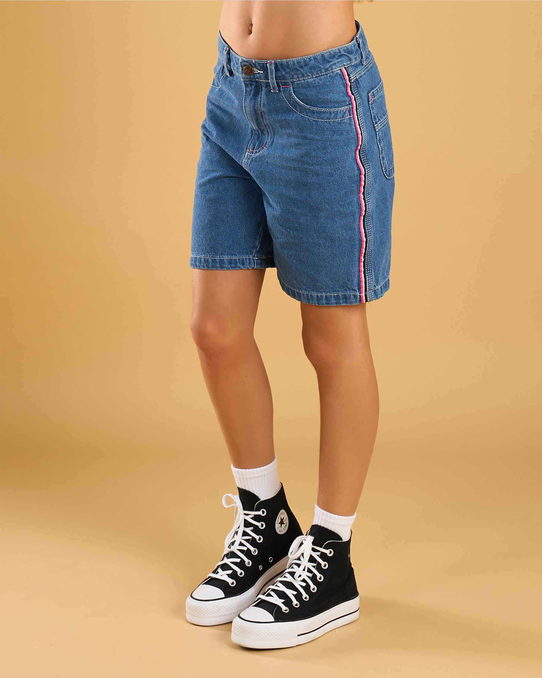 Flip Low Rise Wide Leg Jorts