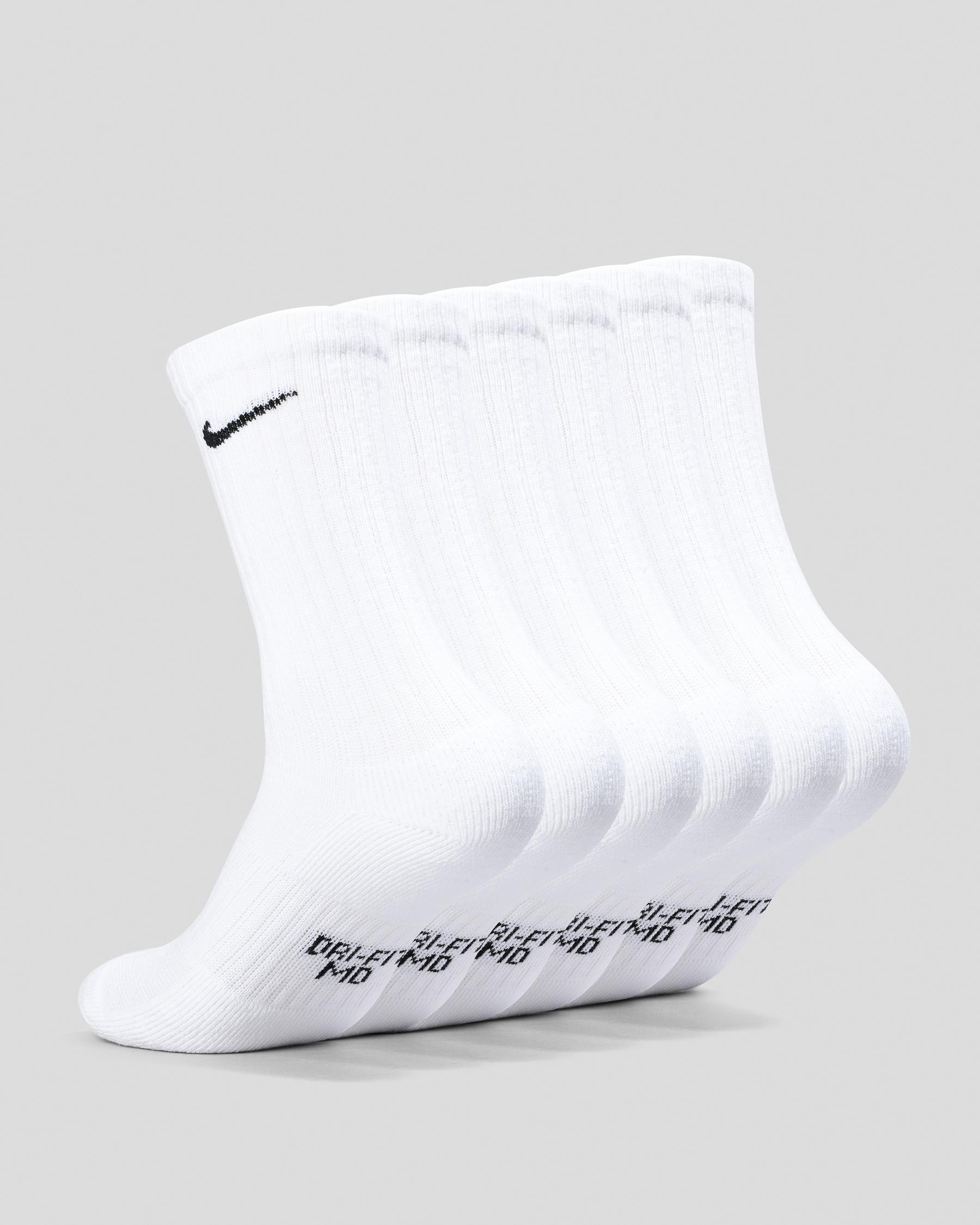 Everyday Crew Socks 6 Pack