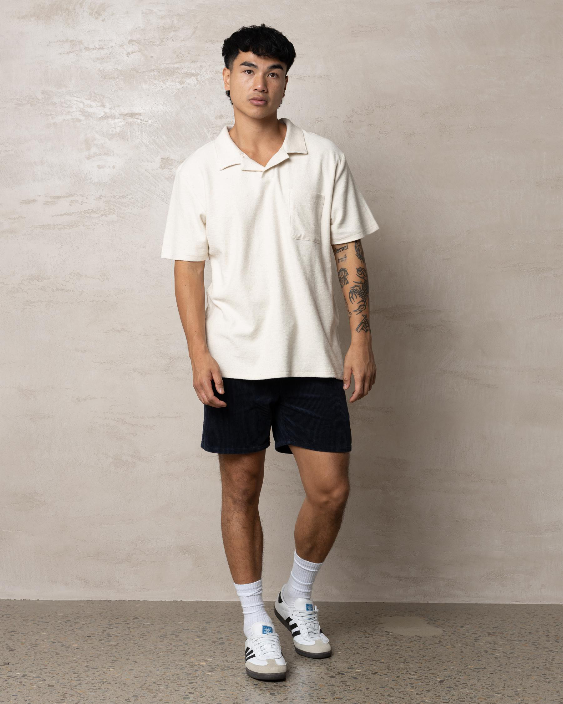 Vintage Terry Polo Shirt