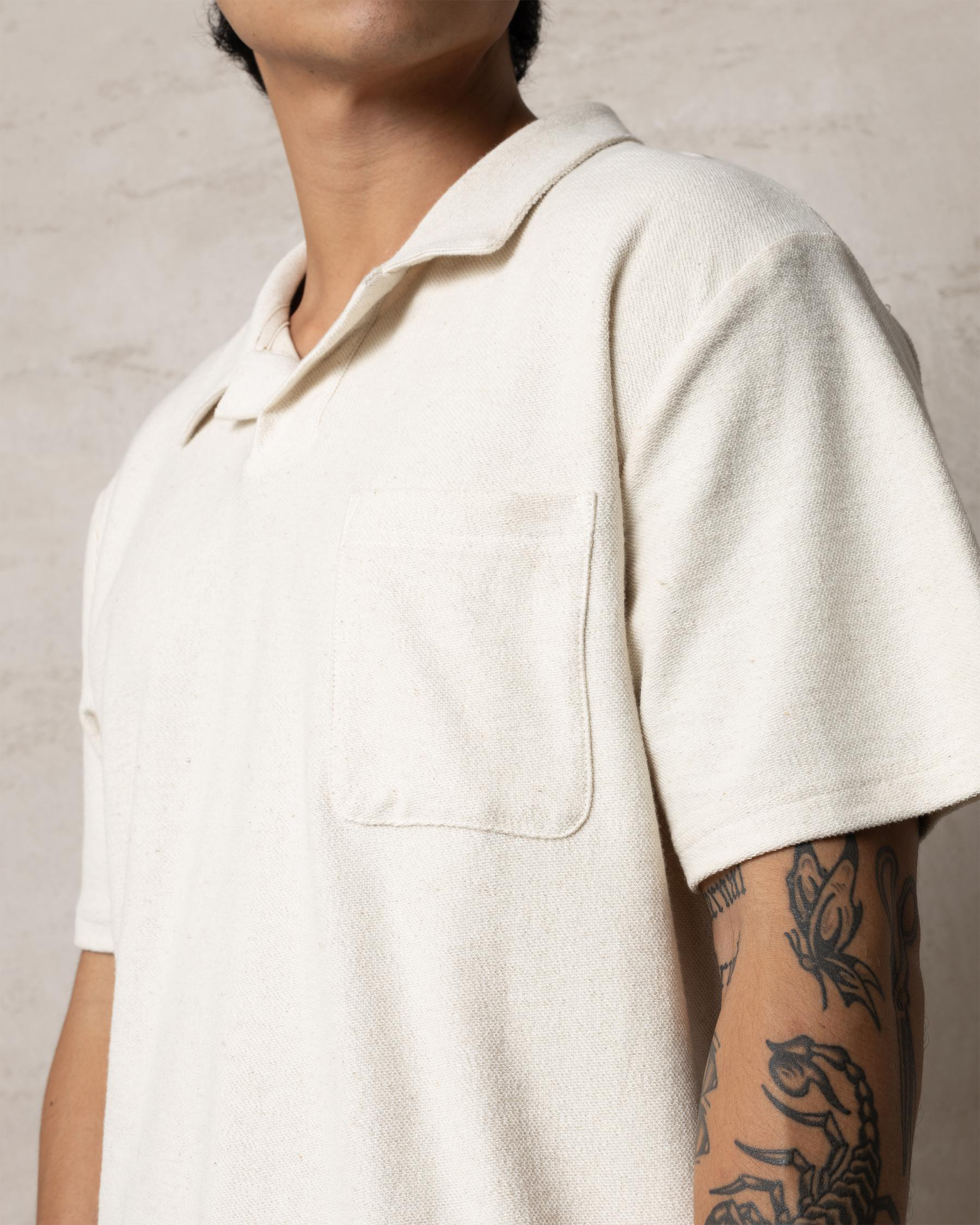 Vintage Terry Polo Shirt