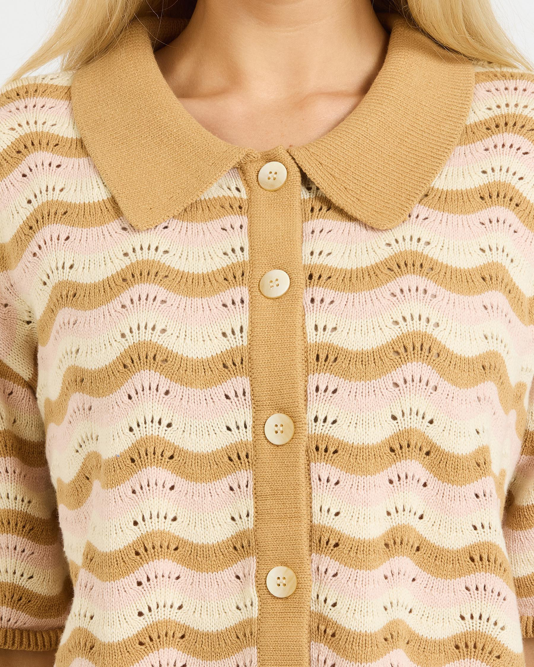 Aries Stripe Knit Shirt