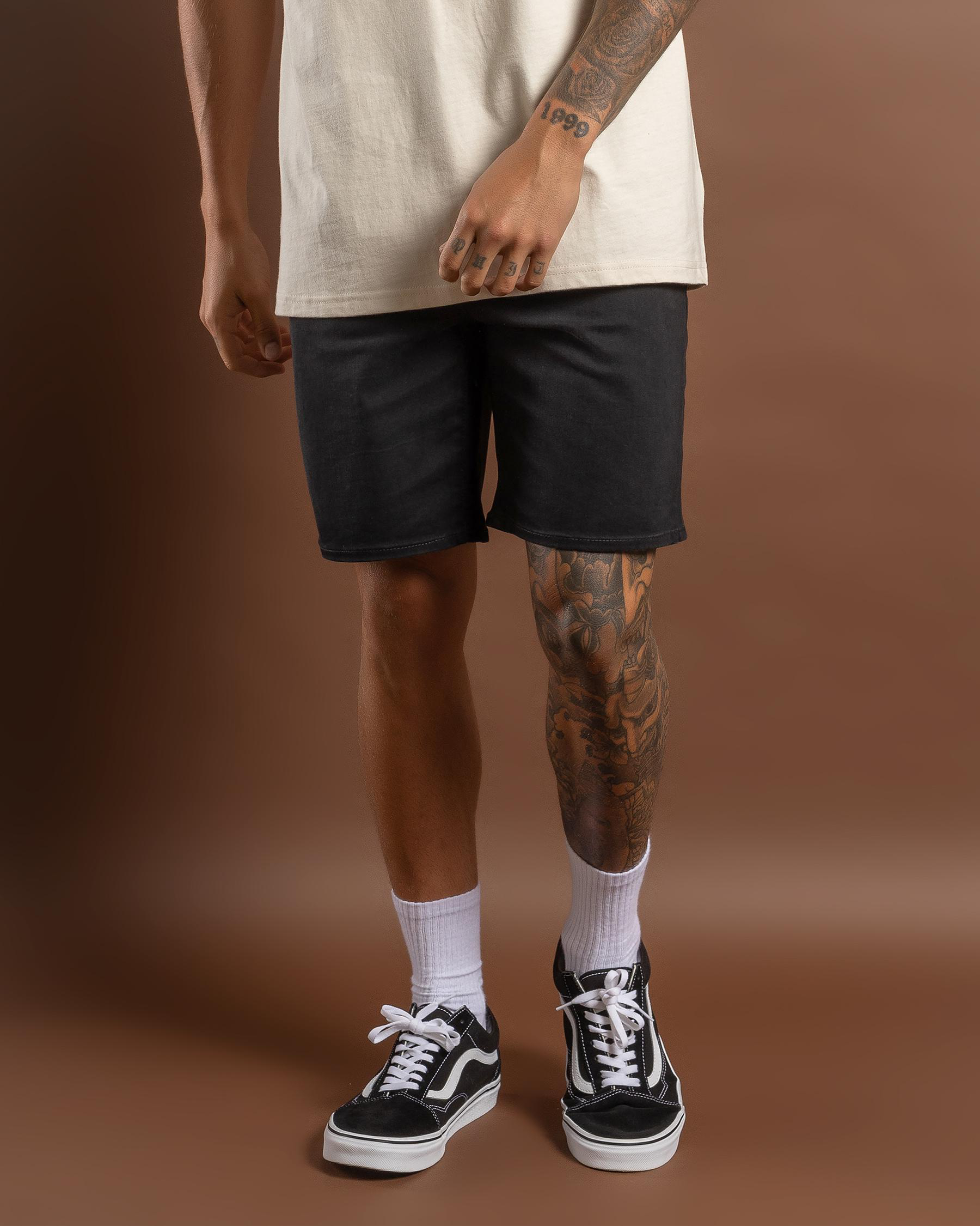 R3 Slim Tapered Denim Shorts