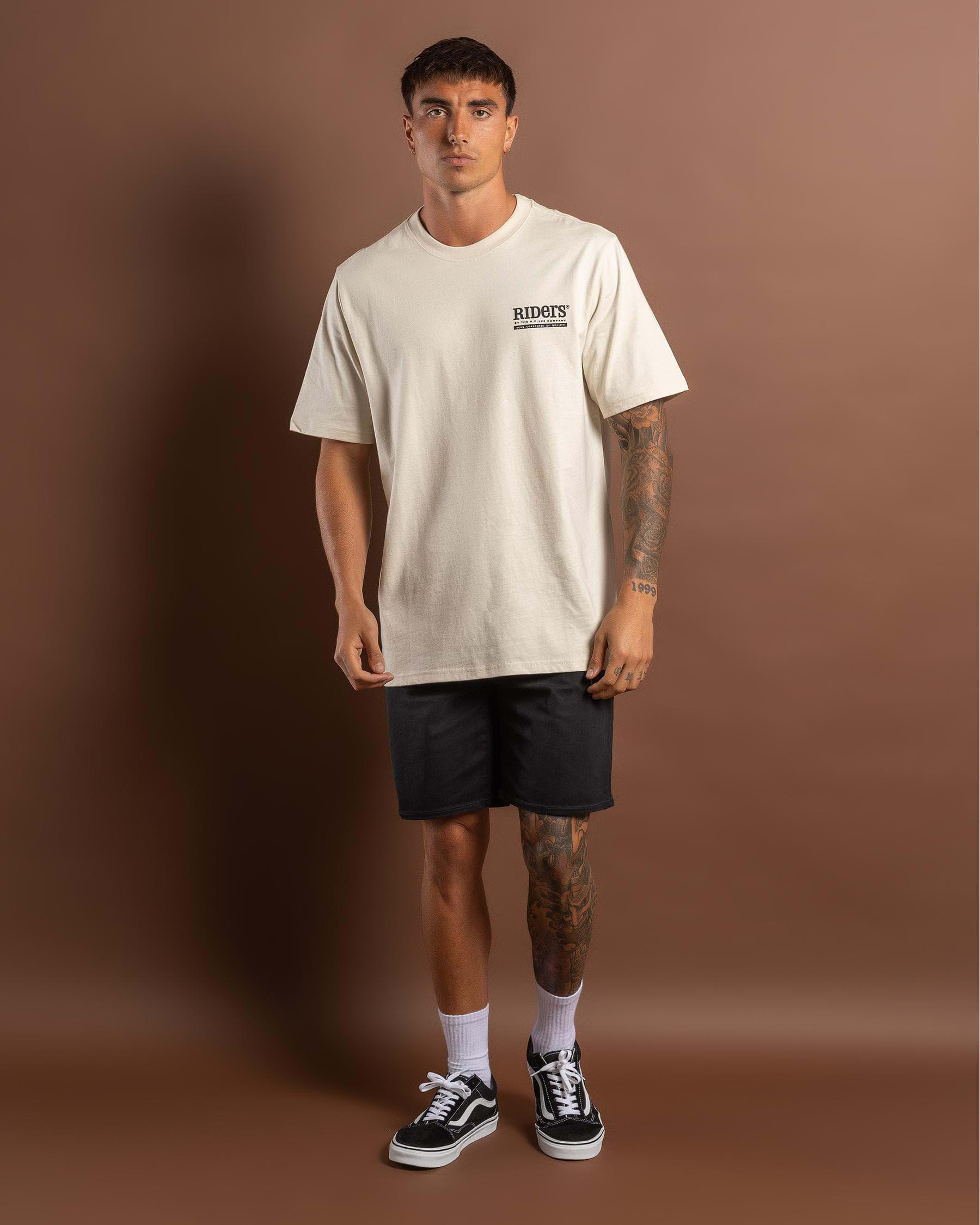 R3 Slim Tapered Denim Shorts