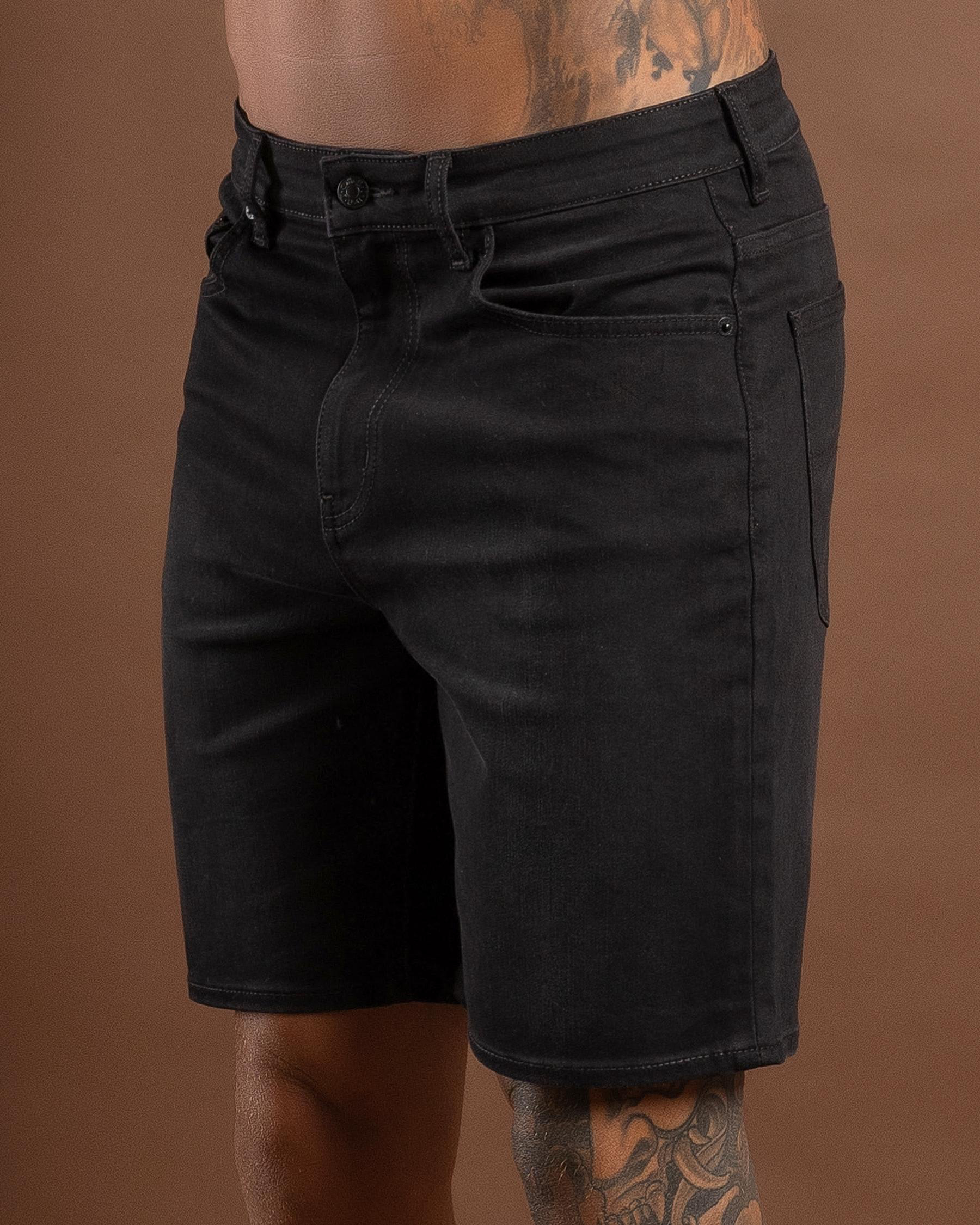 R3 Slim Tapered Denim Shorts