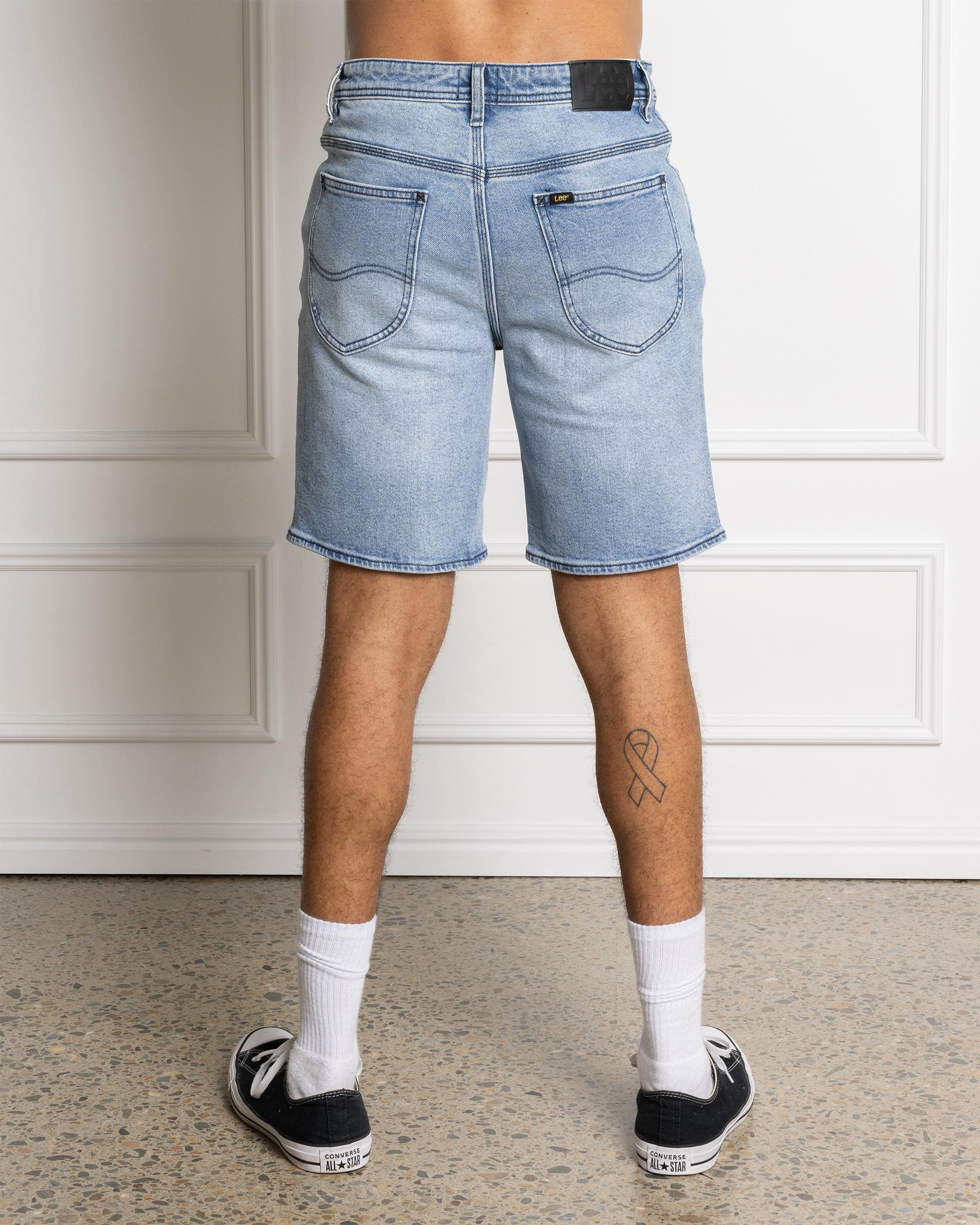 L-Two Slim Fit Denim Shorts