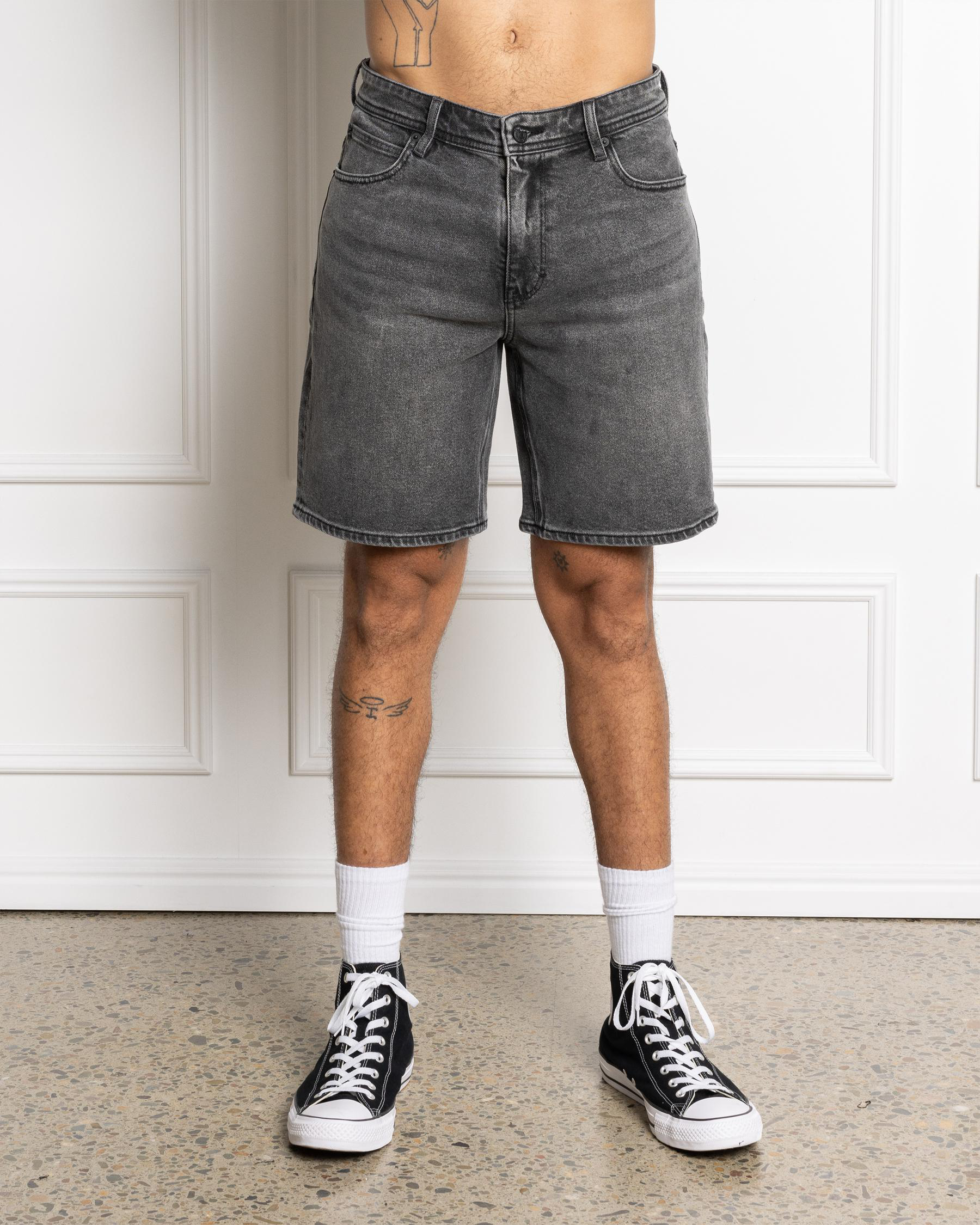L-Two Slim Fit Denim Shorts