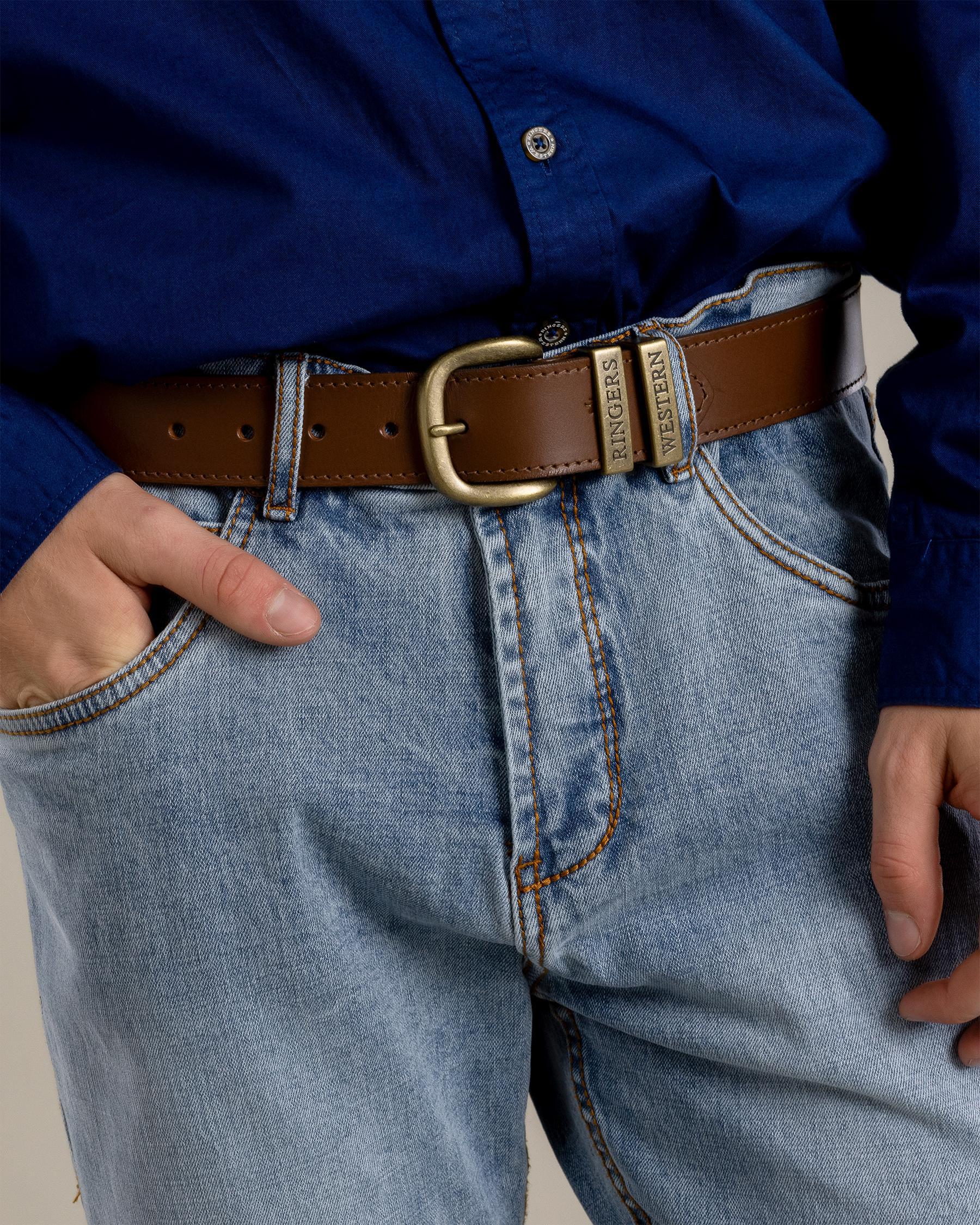 James Leather Belt