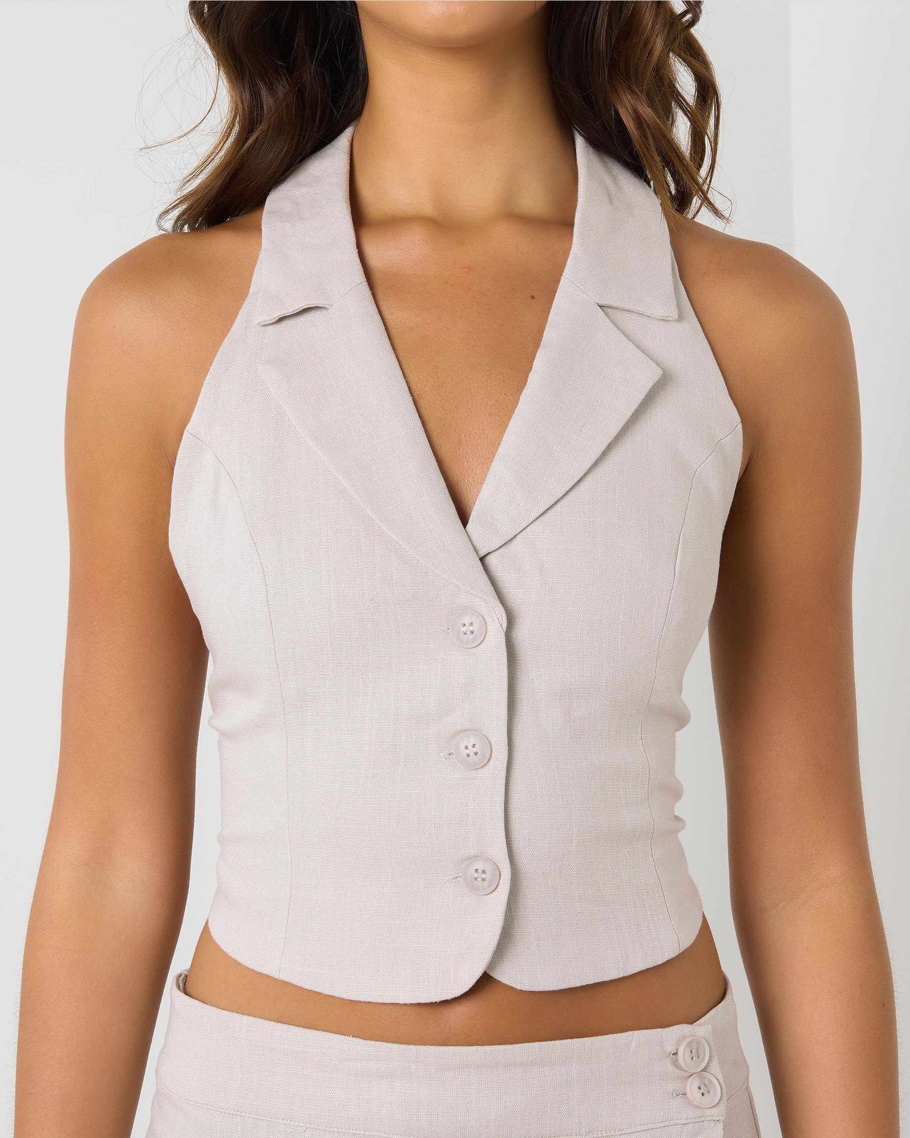 Mica Hawaii Tie Back Vest