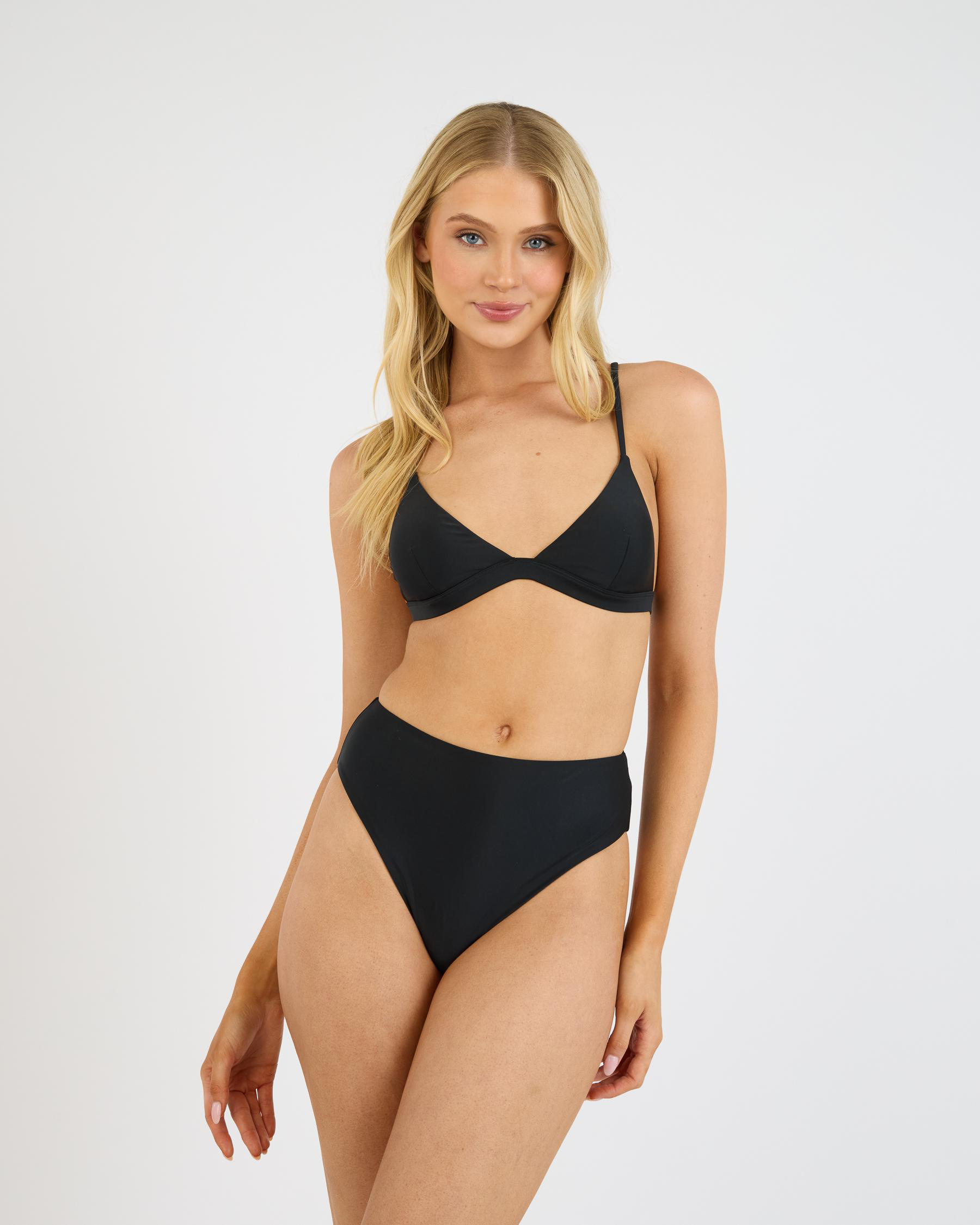 Classic High Waist Bikini Bottom