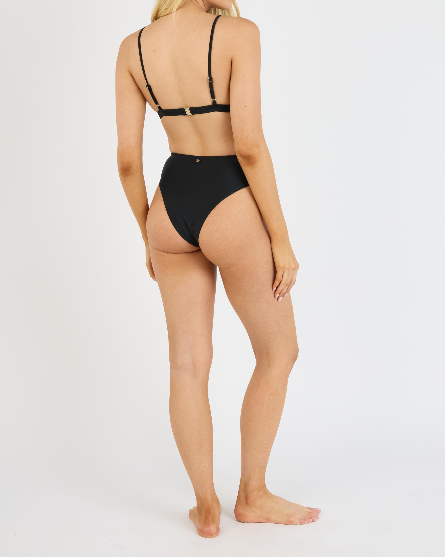 Classic High Waist Bikini Bottom