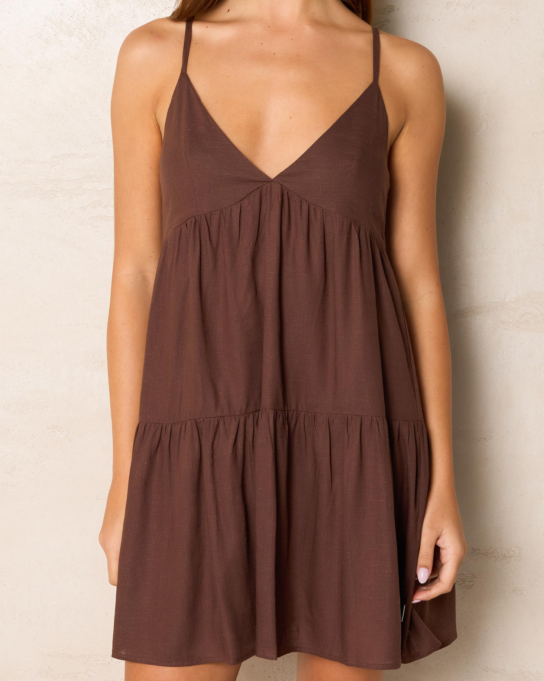 Classic Tiered Mini Dress