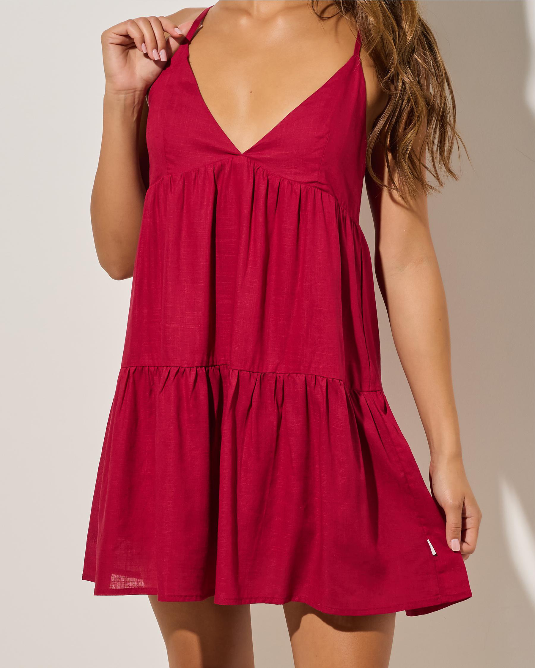 Classic Tiered Mini Dress