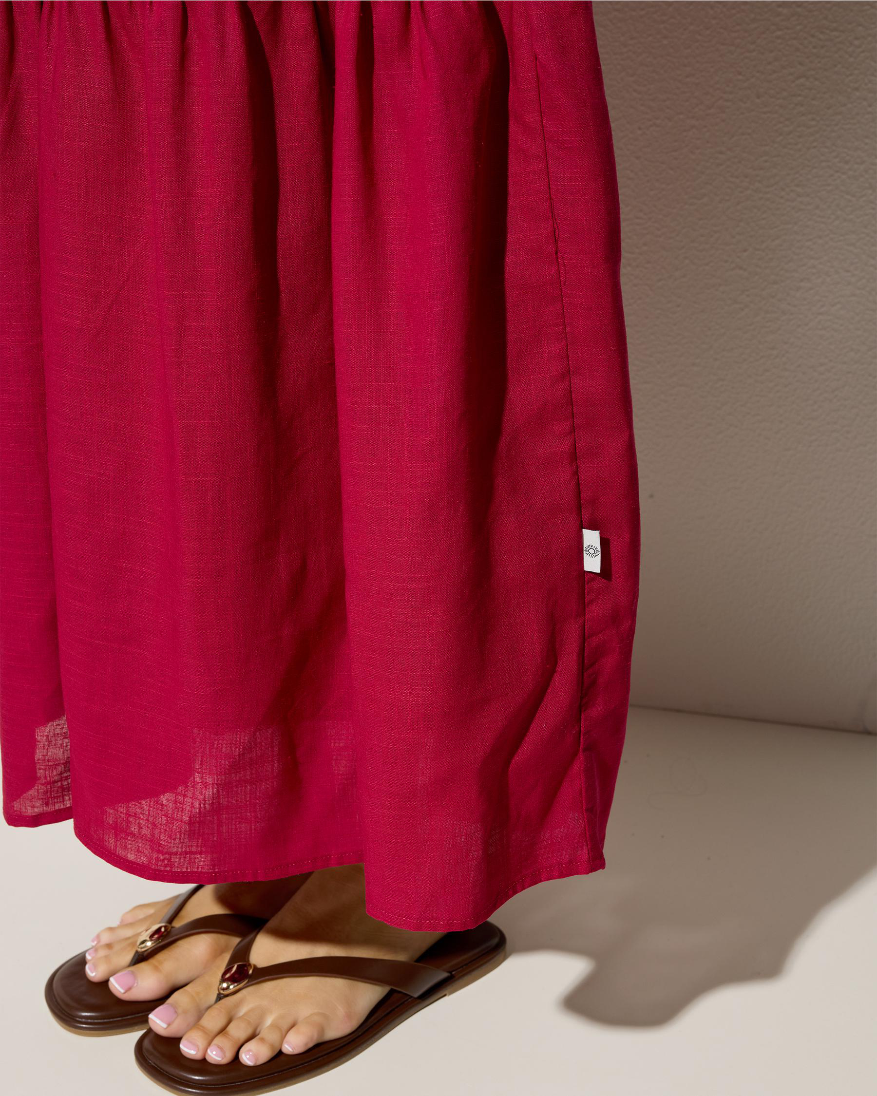 Classic Tiered Midi Dress