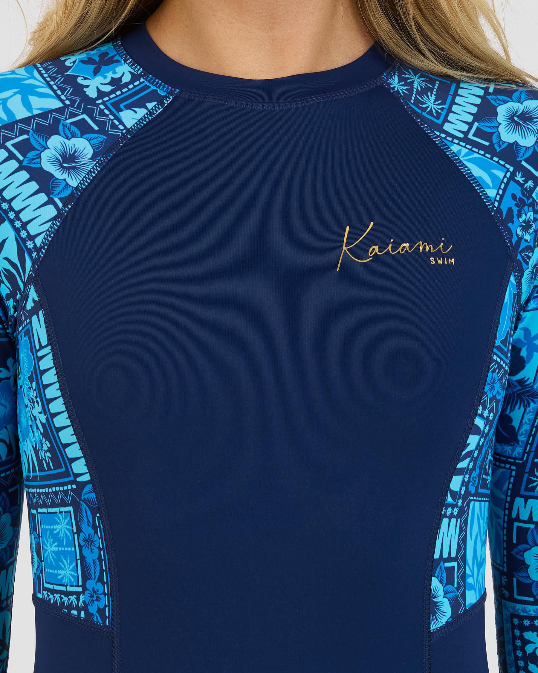 Tropical Long Sleeve Surfsuit