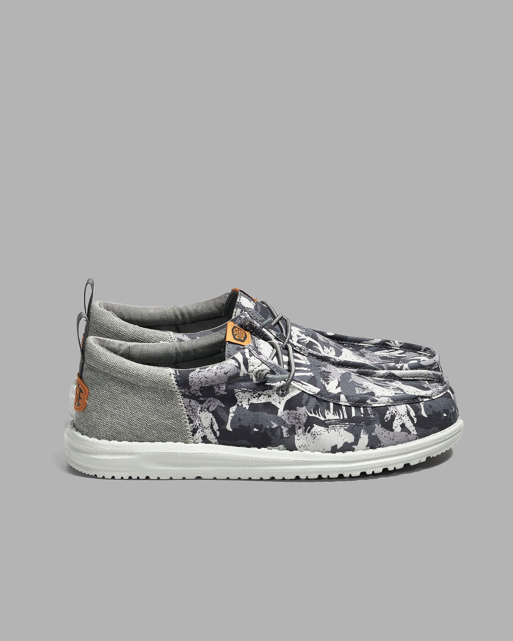 Wally Funk Hunt Camo Shoes