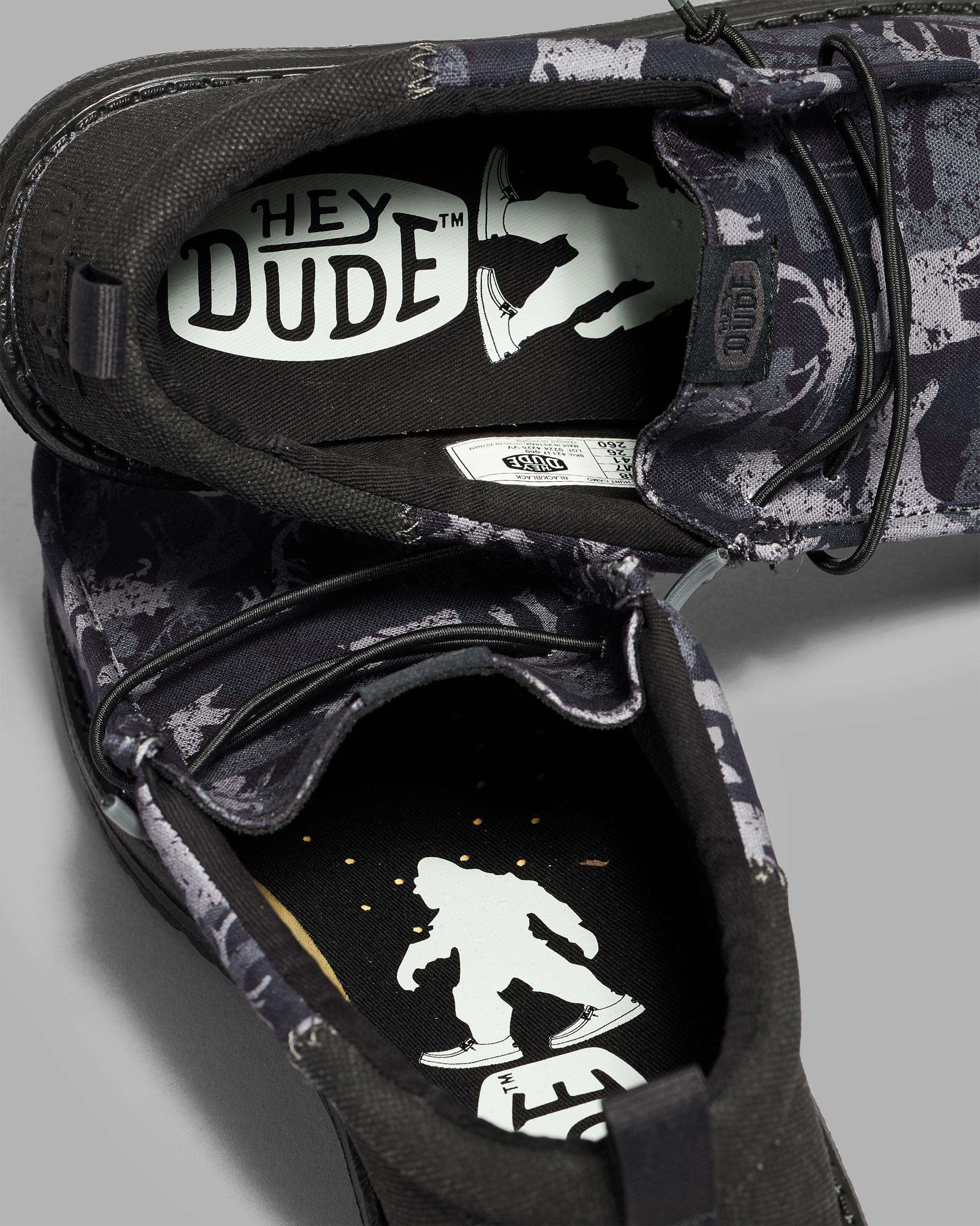 Wally Funk Hunt Camo Shoes