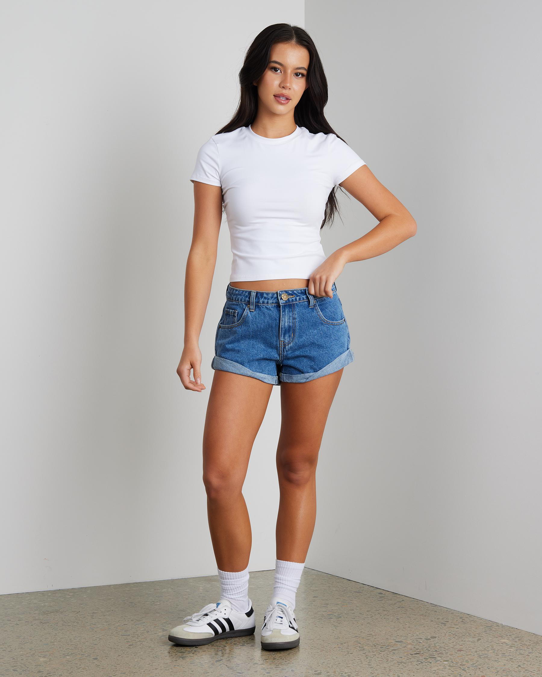 Hallie Roll Up Shorts