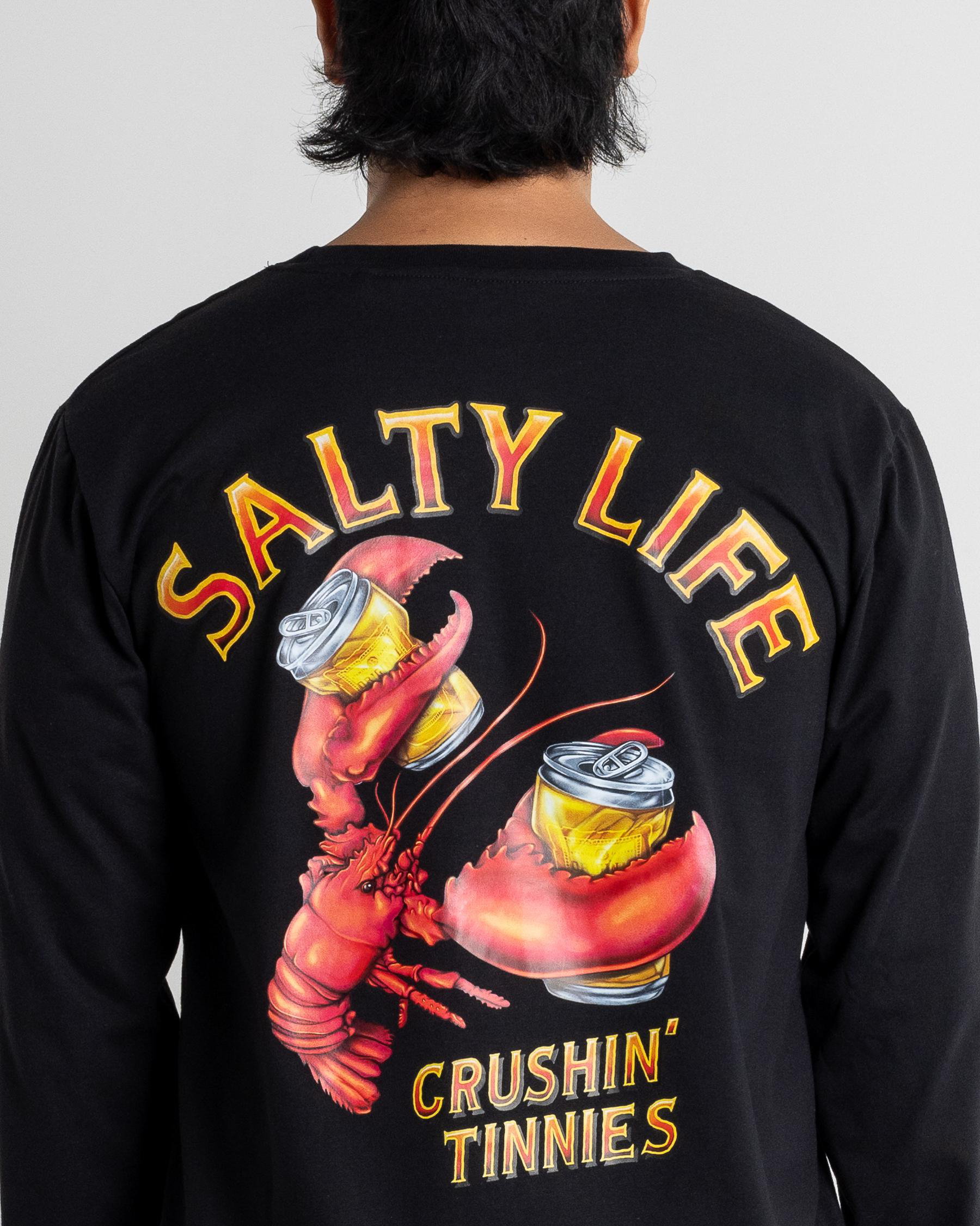 Crushin Tinnies Long Sleeve Wetshirt
