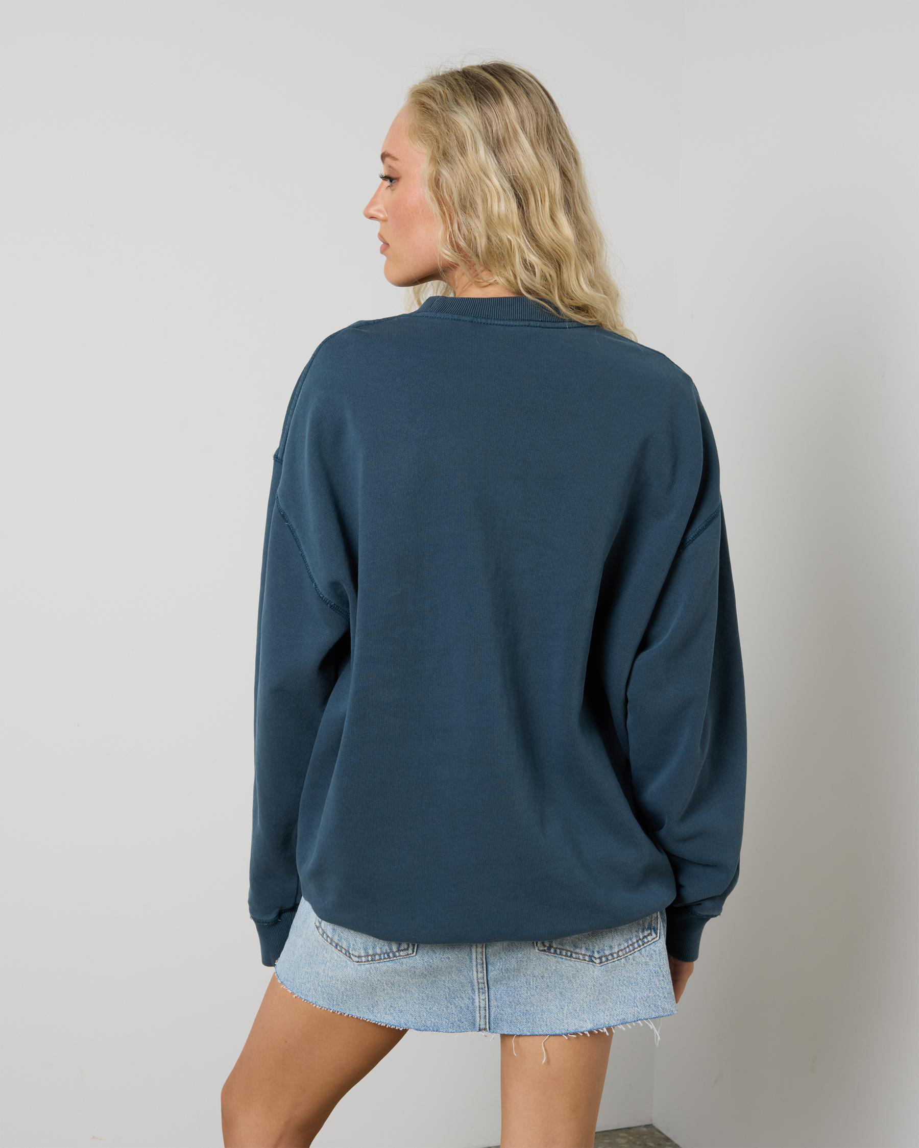 Minimal Thrills Slouch Crew Sweatshirt