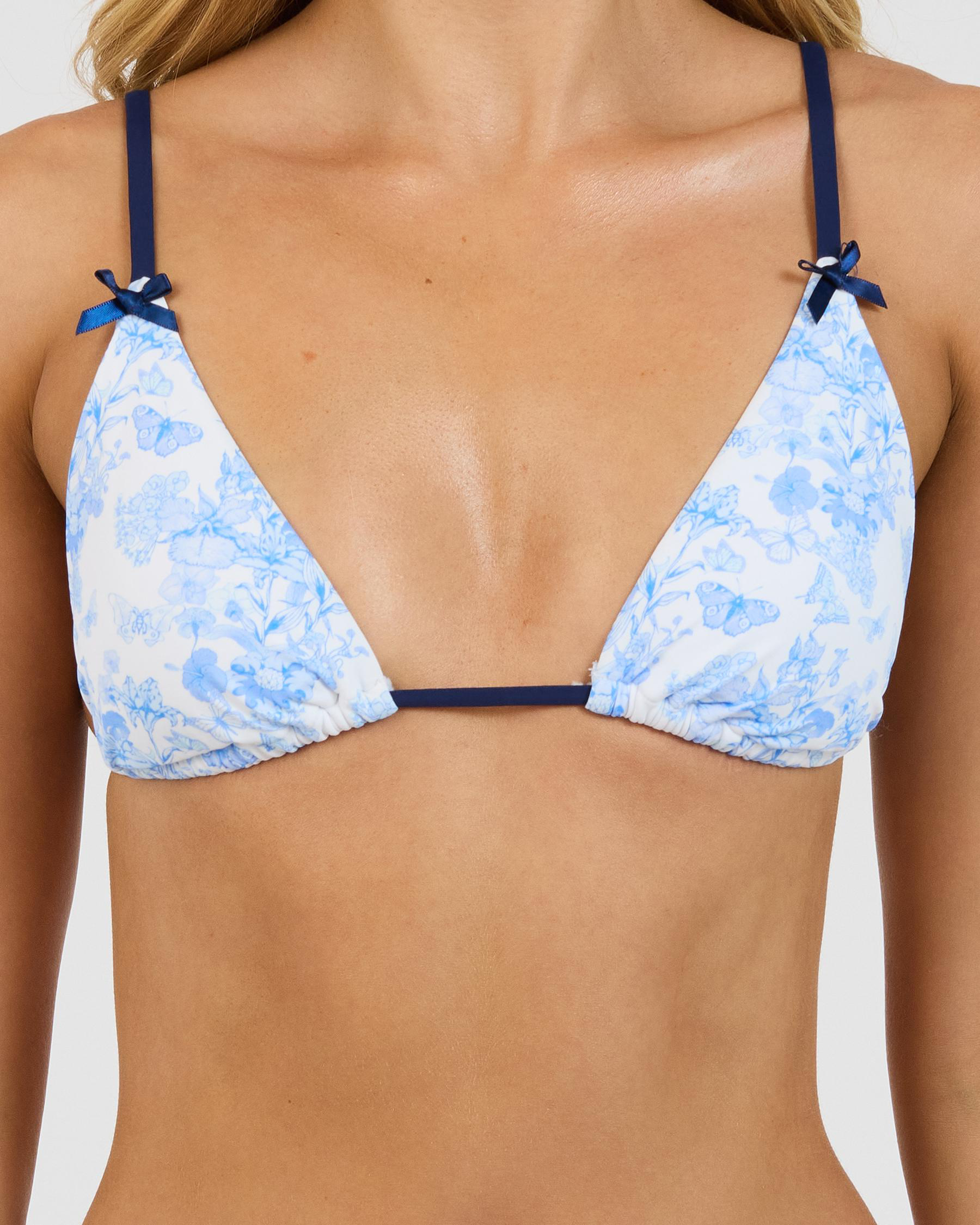 Deja Triangle Bikini Top