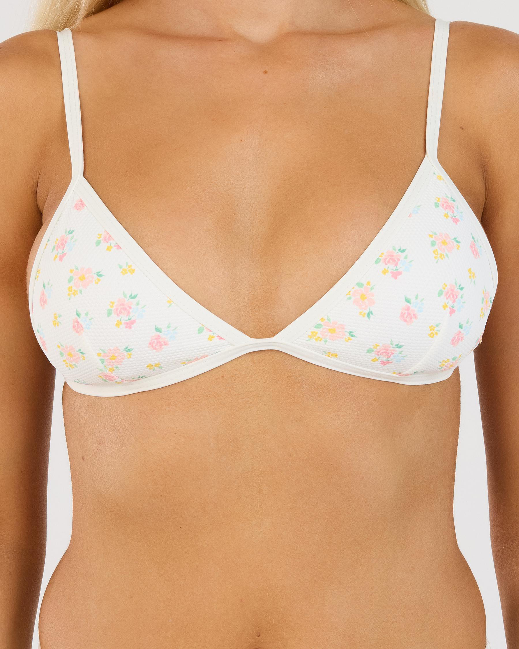 Evelina Triangle Bikini Top