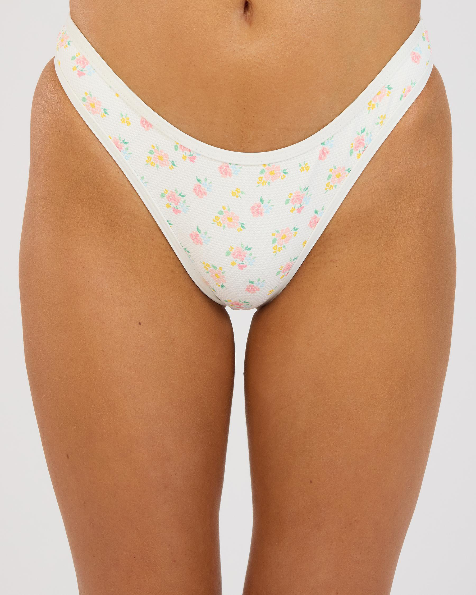 Evelina High Cut Bikini Bottom