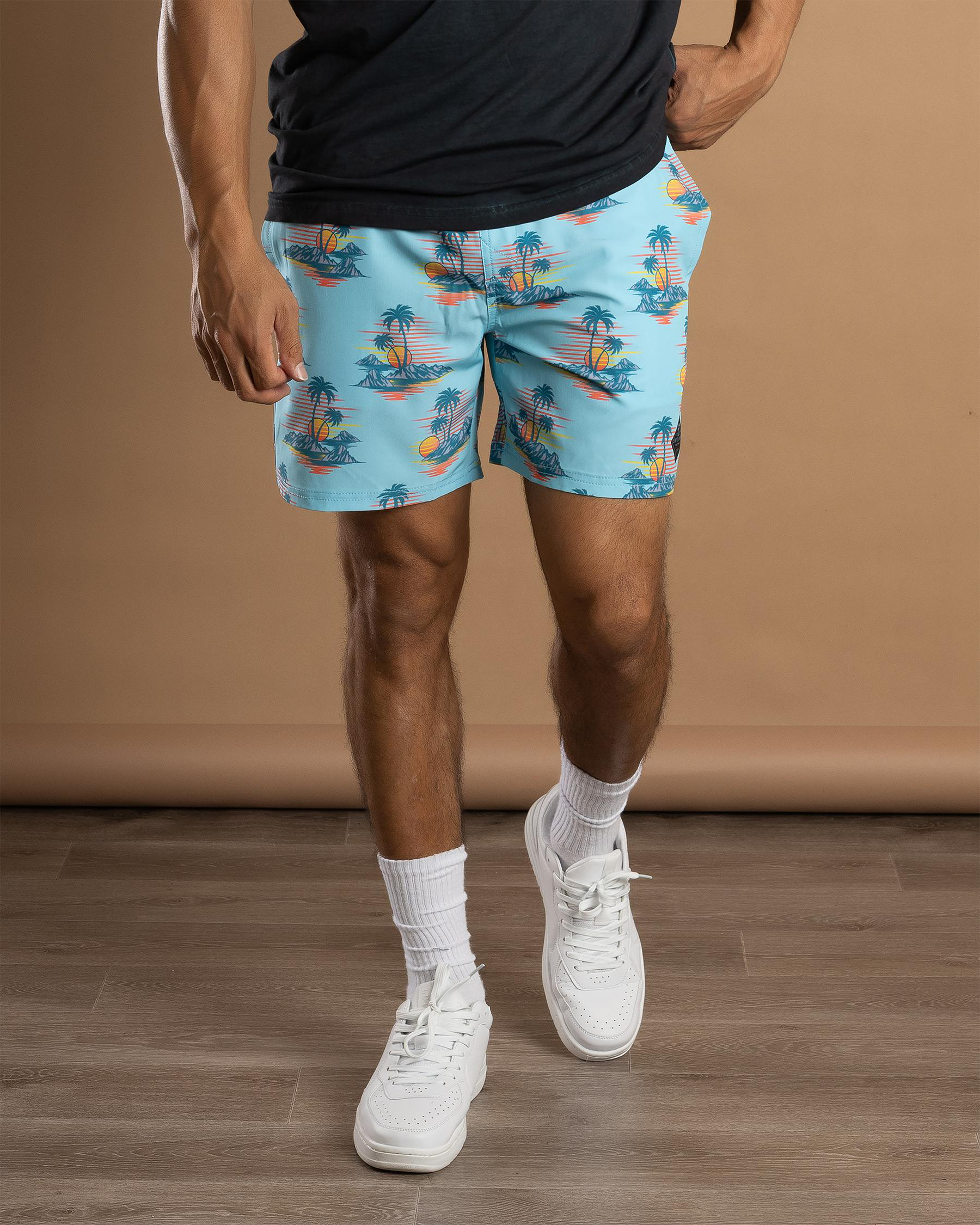 Vice Elastic Waist Shorts