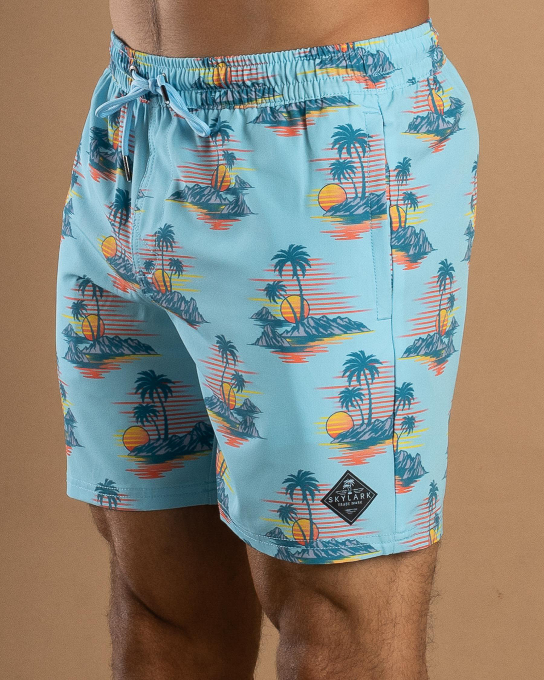 Vice Elastic Waist Shorts