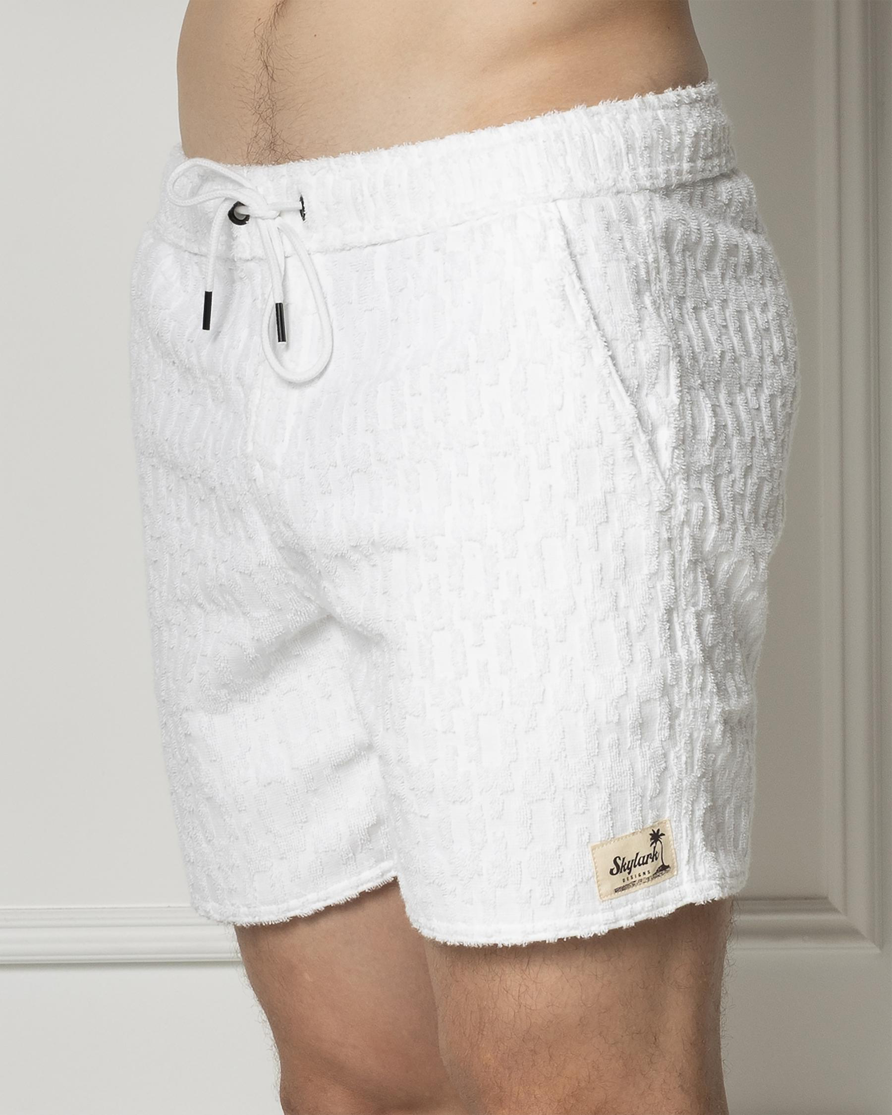 Terry Elastic Waist Shorts