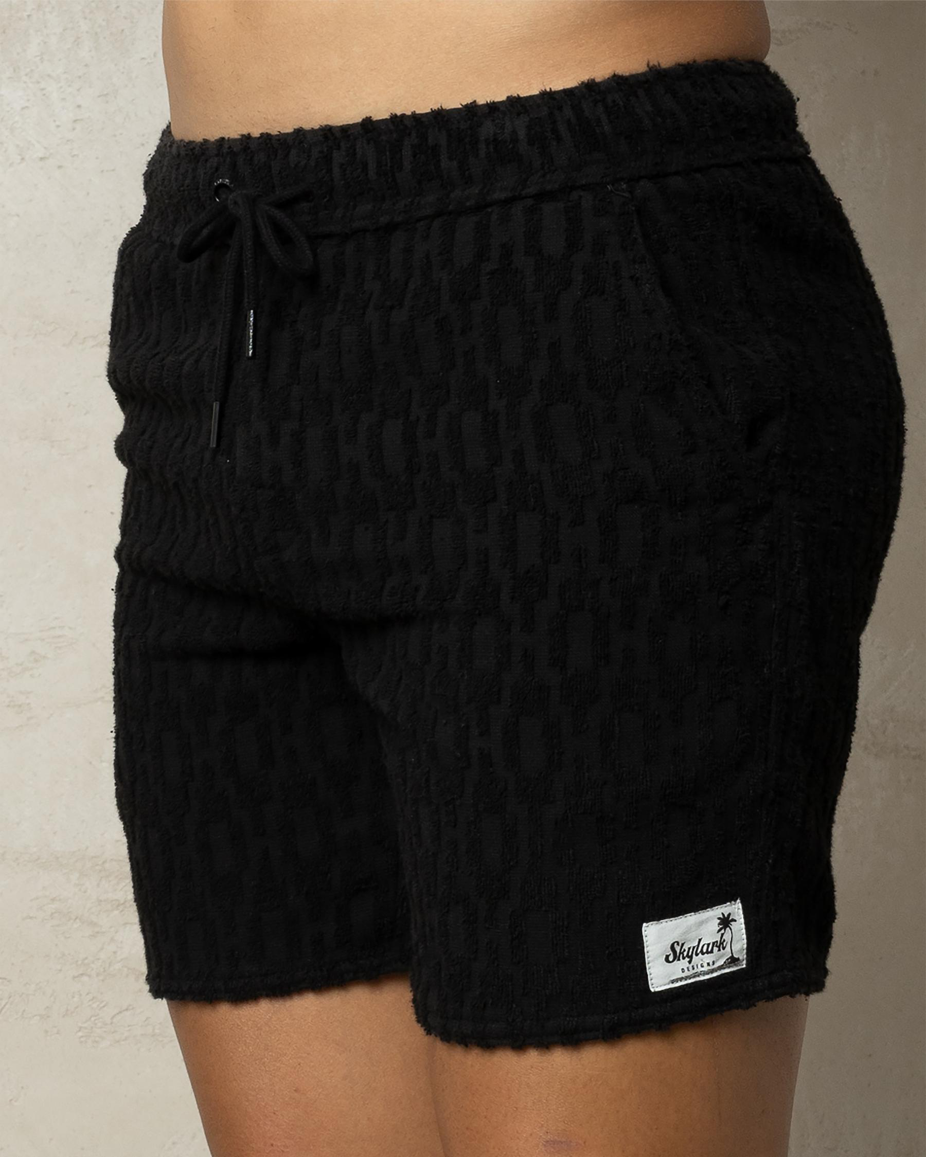 Terry Elastic Waist Shorts