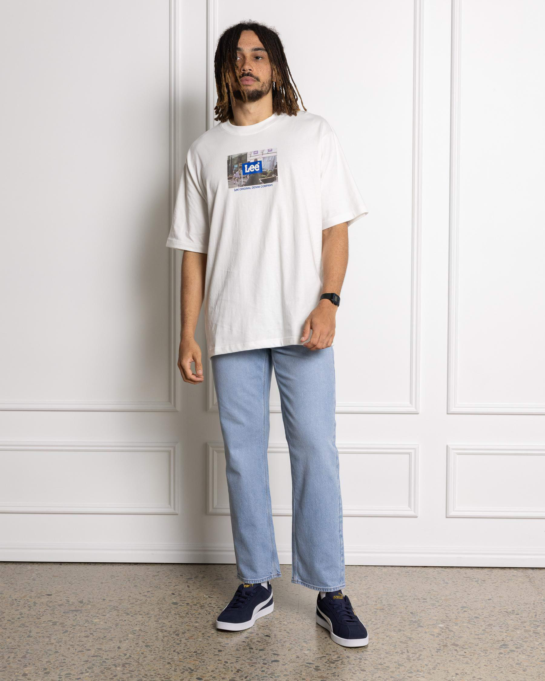L-Three Straight Jeans