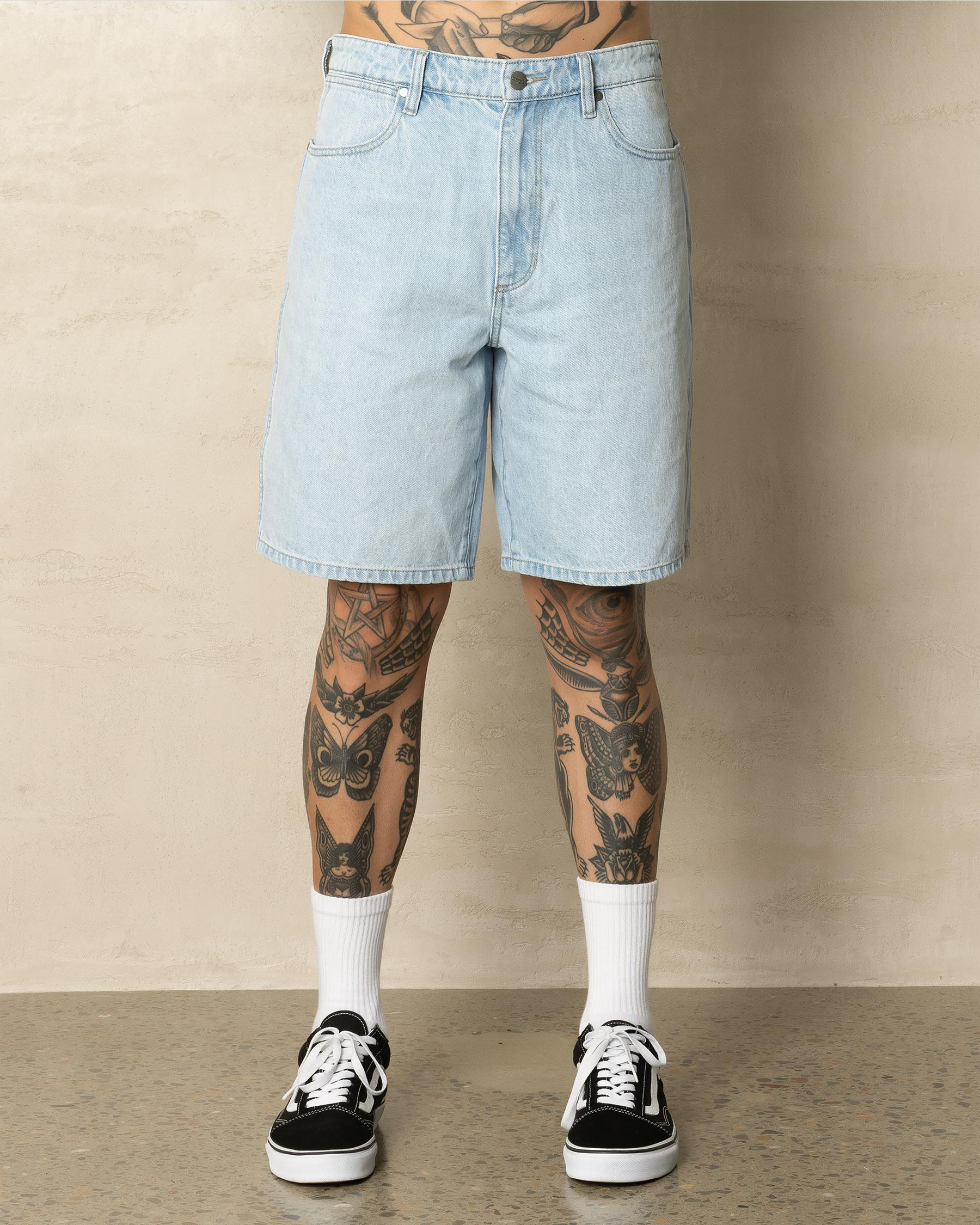 Steezy Baggy Denim Shorts