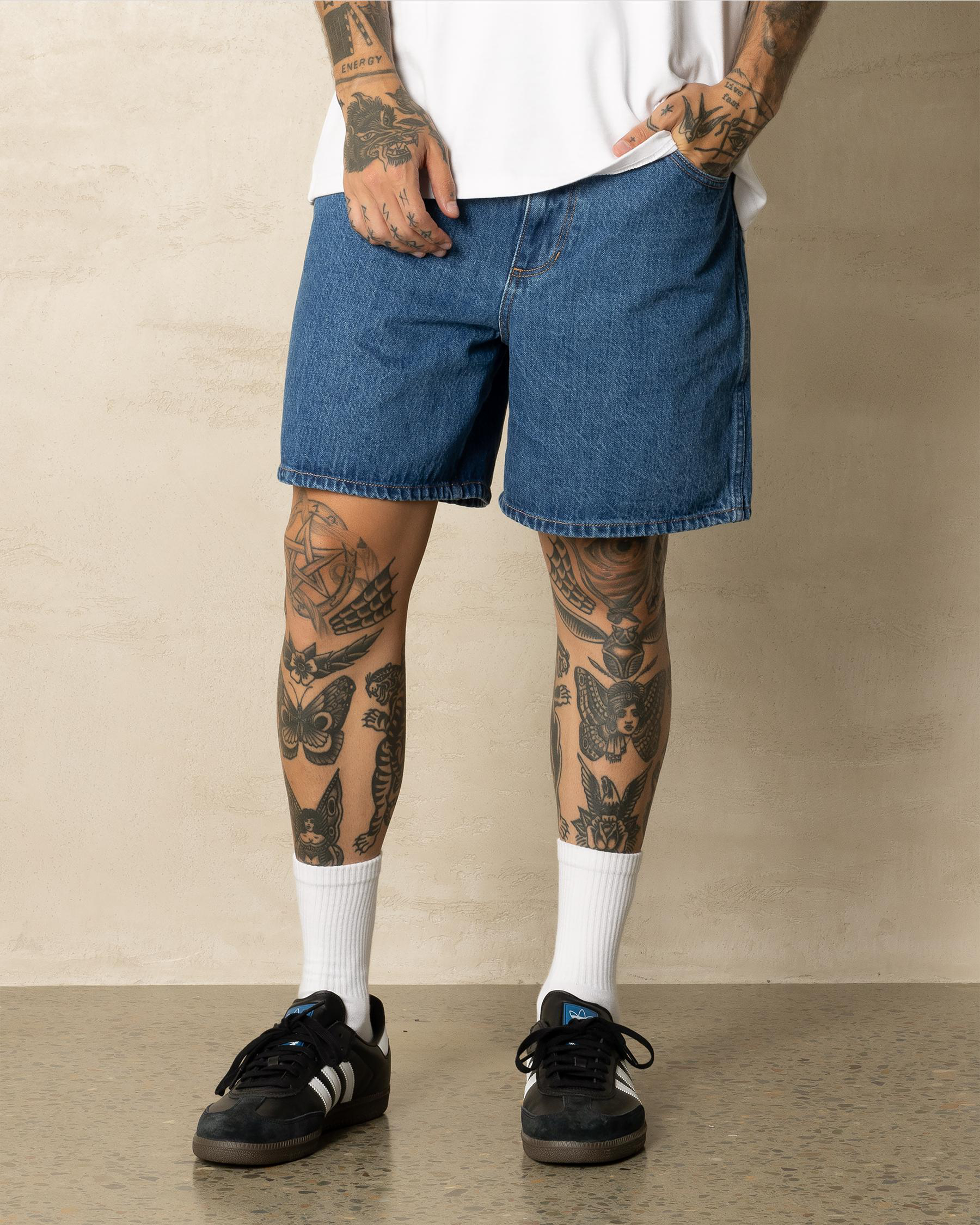 Slacker Denim Shorts