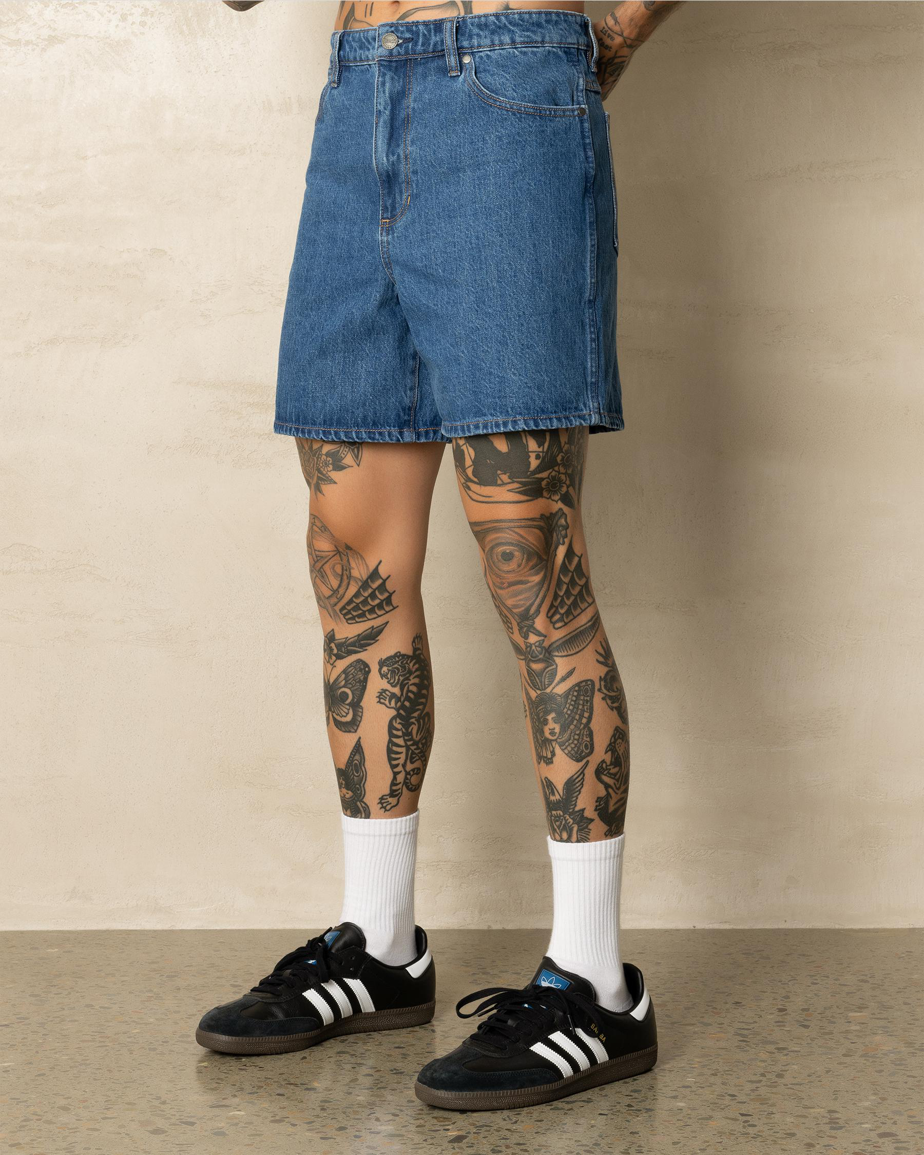 Slacker Denim Shorts