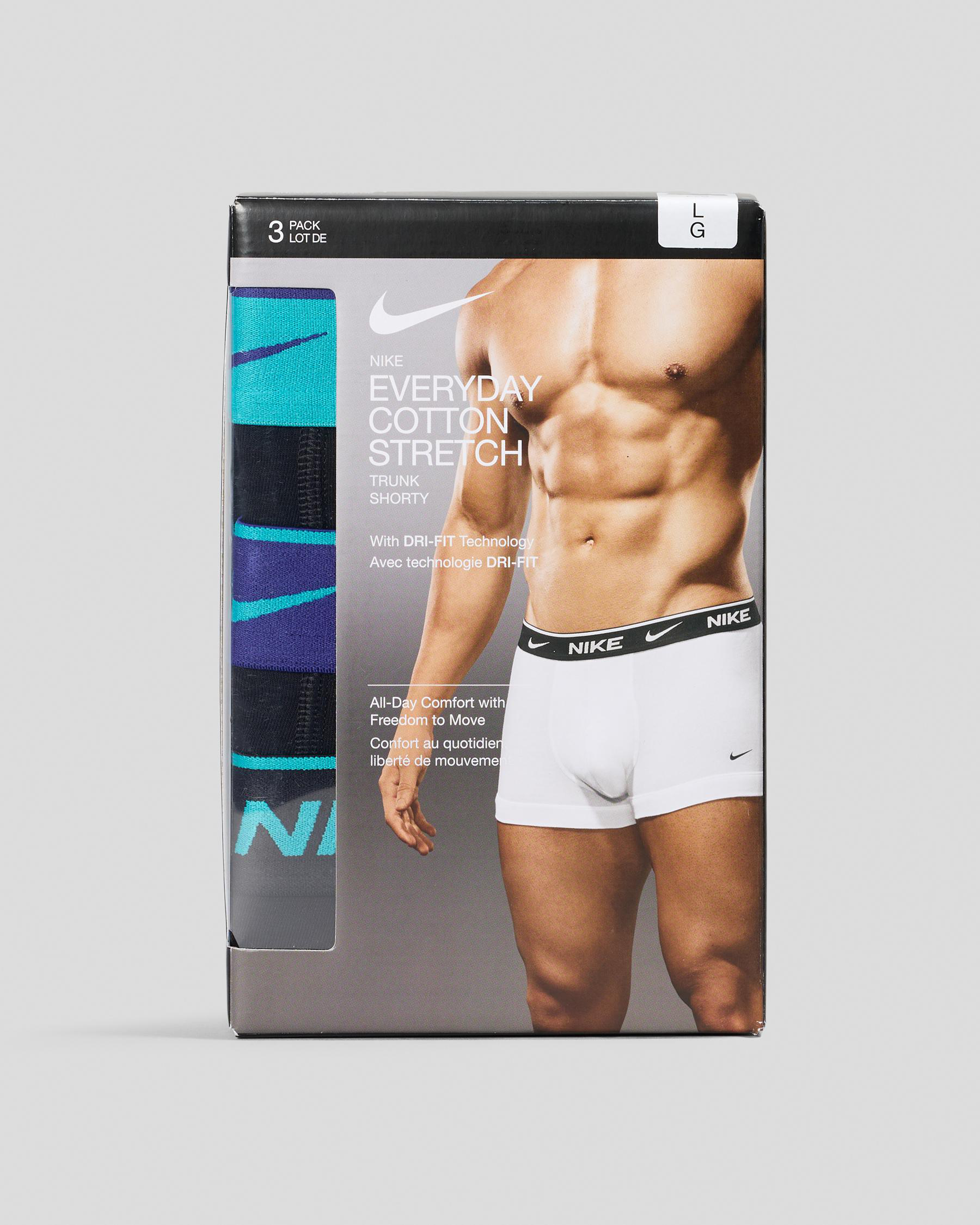 Everyday Cotton Stretch Trunk 3 Pack