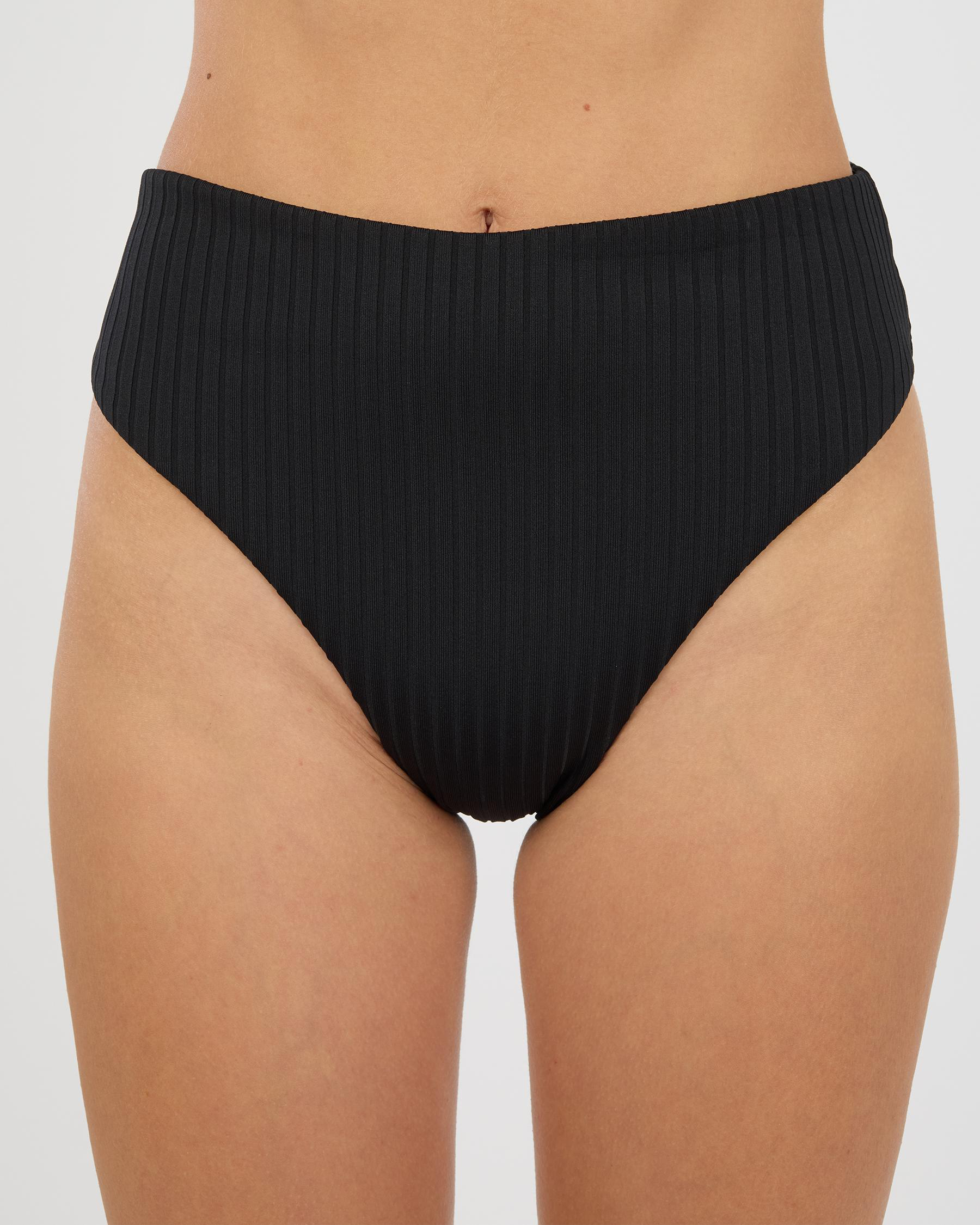 Premium Surf Retro High Waisted Bikini Bottom