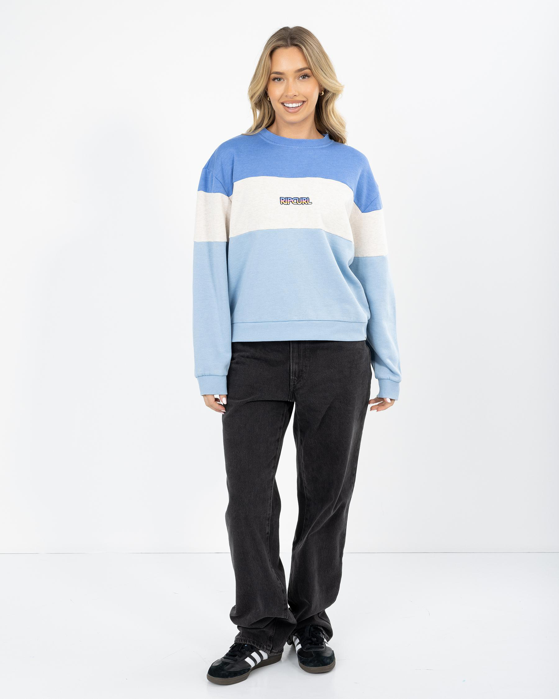 Las Dalias Colourblock Sweatshirt