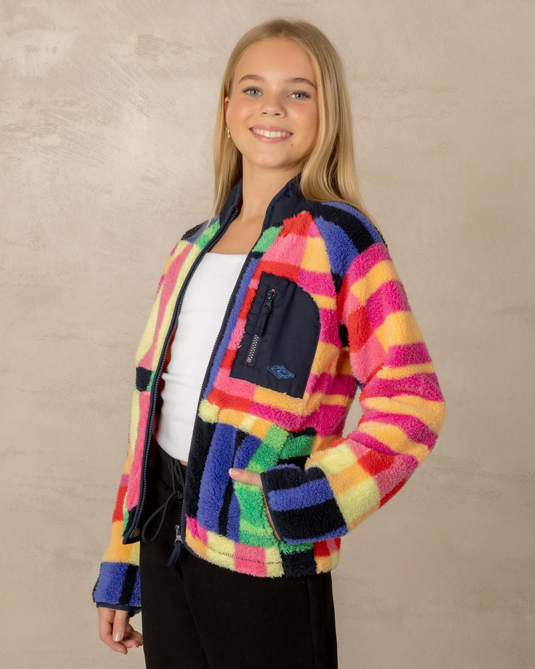 Las Dalias Polar Fleece Sweatshirt