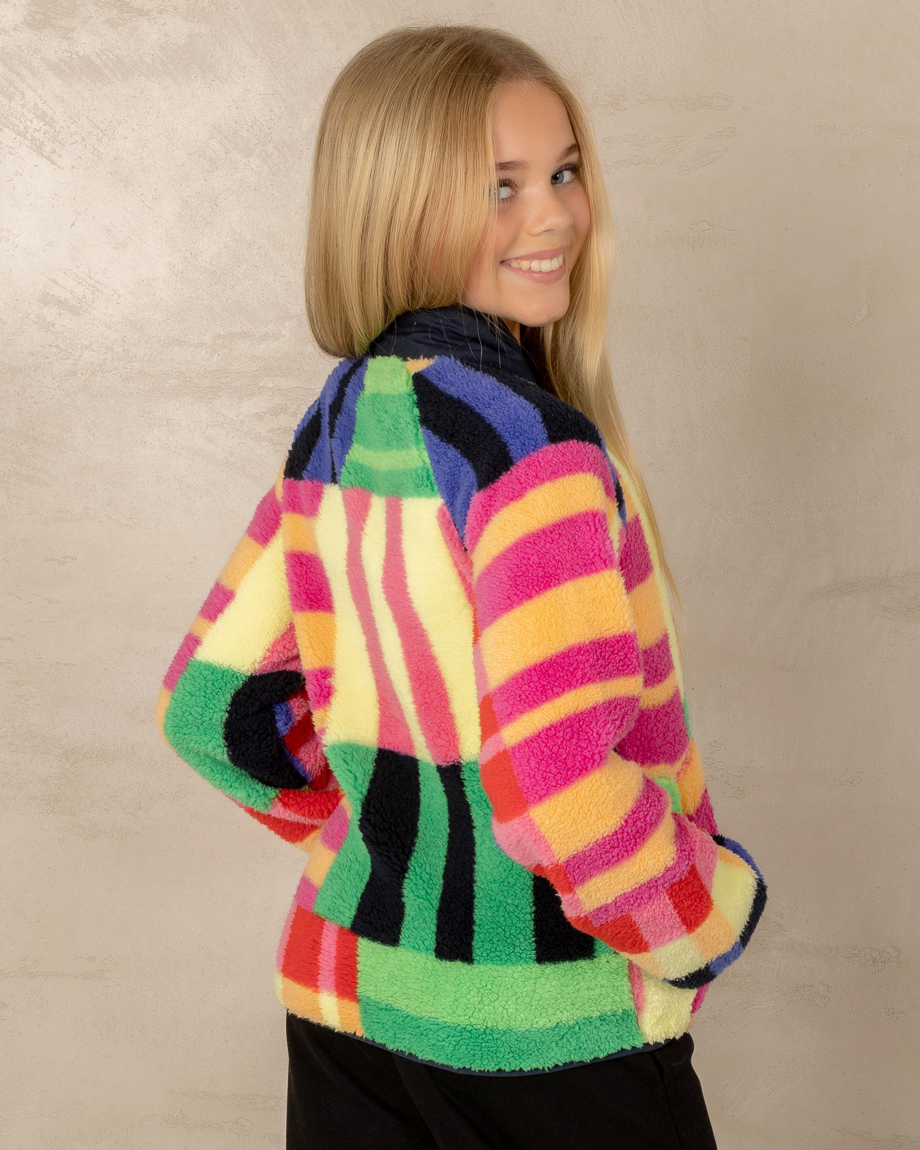 Las Dalias Polar Fleece Sweatshirt