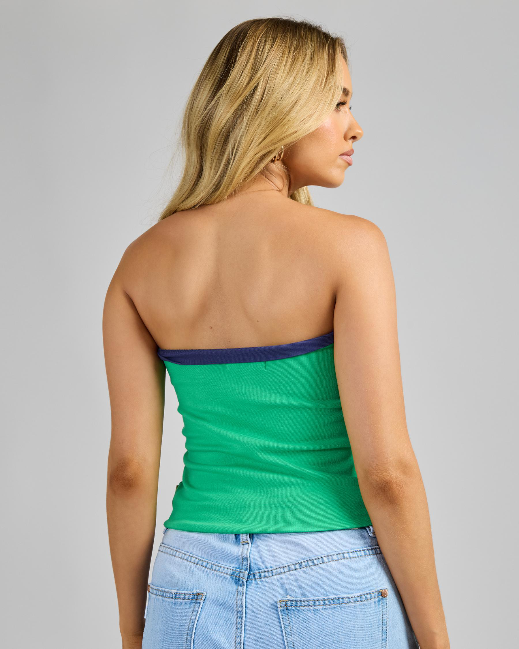 Las Dalias Bandeau Top