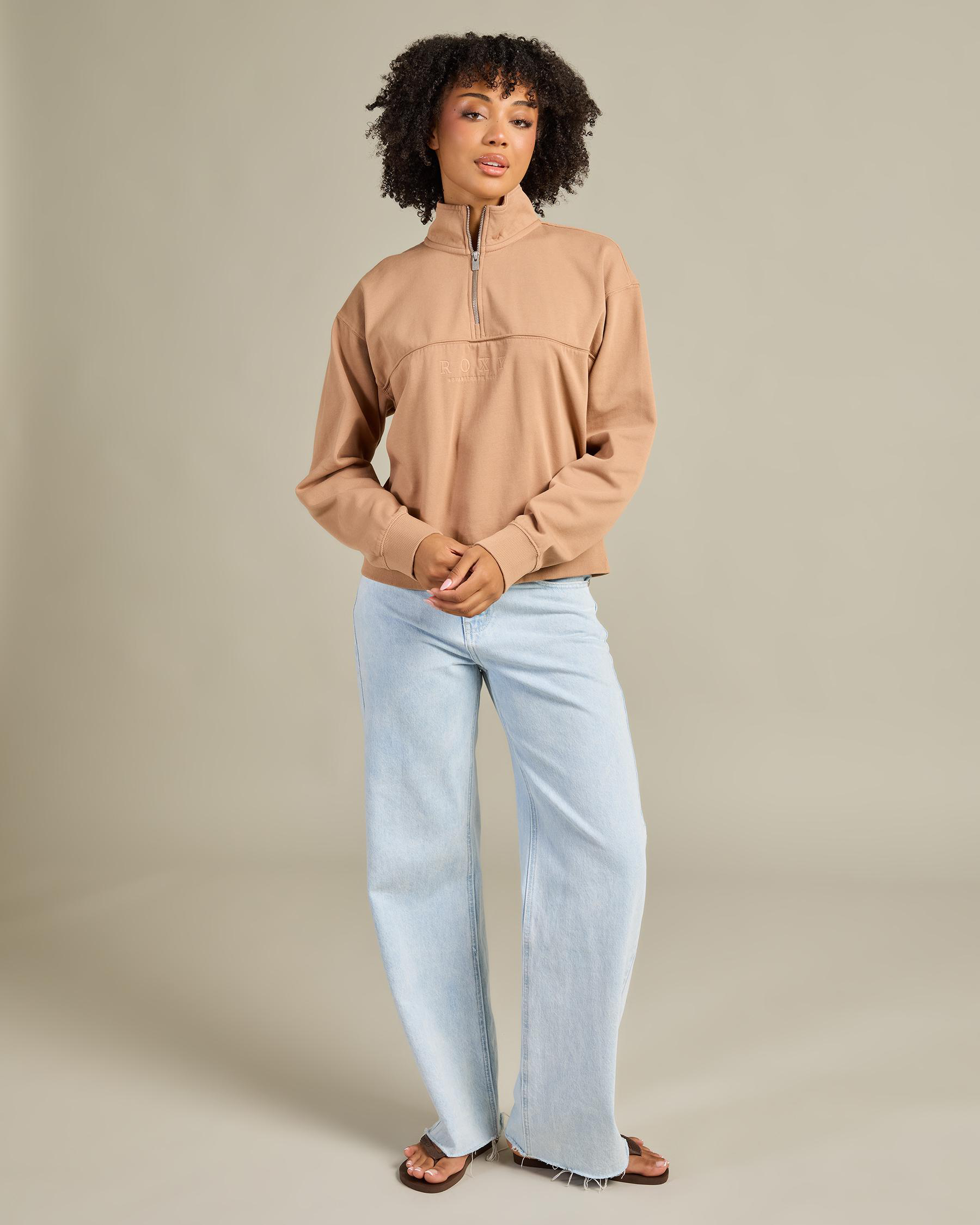 Our Town Zip Through Sweatshirt