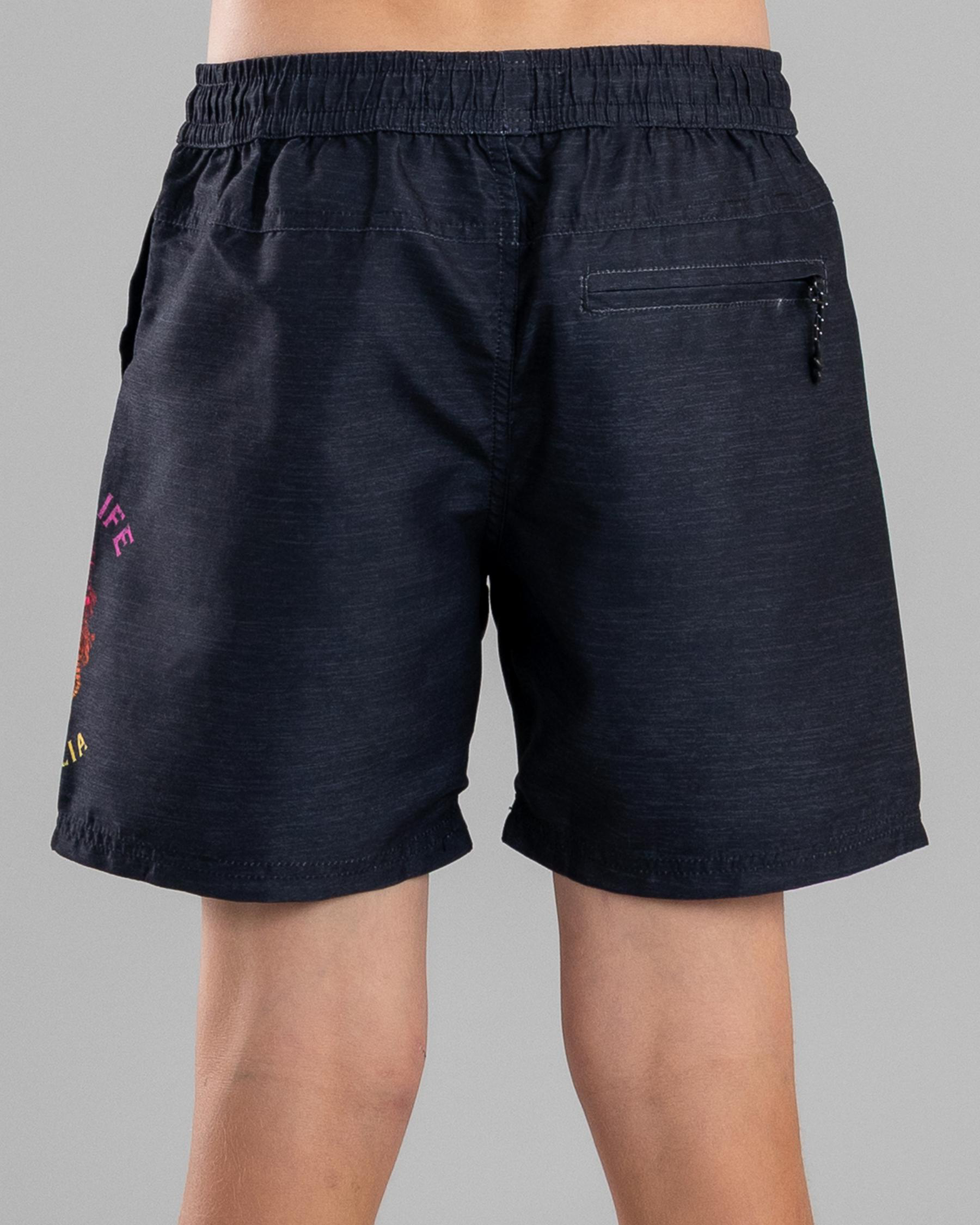 Captain Elastic Waist Shorts